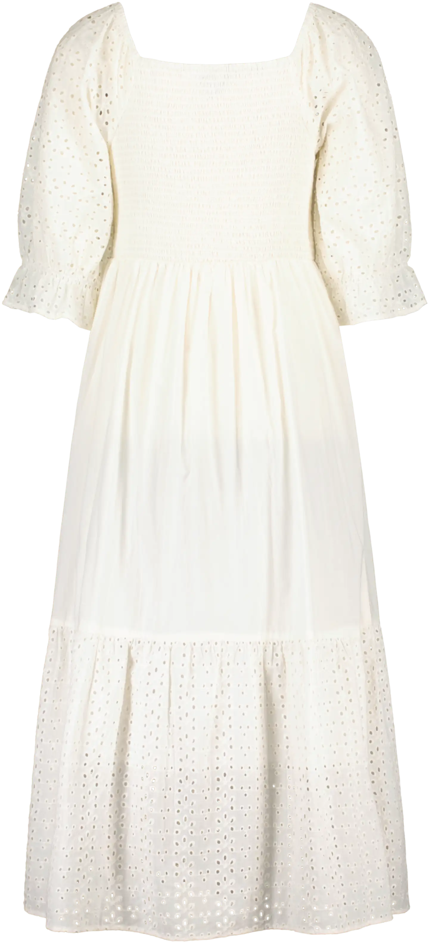 House naisten puuvillamekko 218H172561 - Bright white - 2