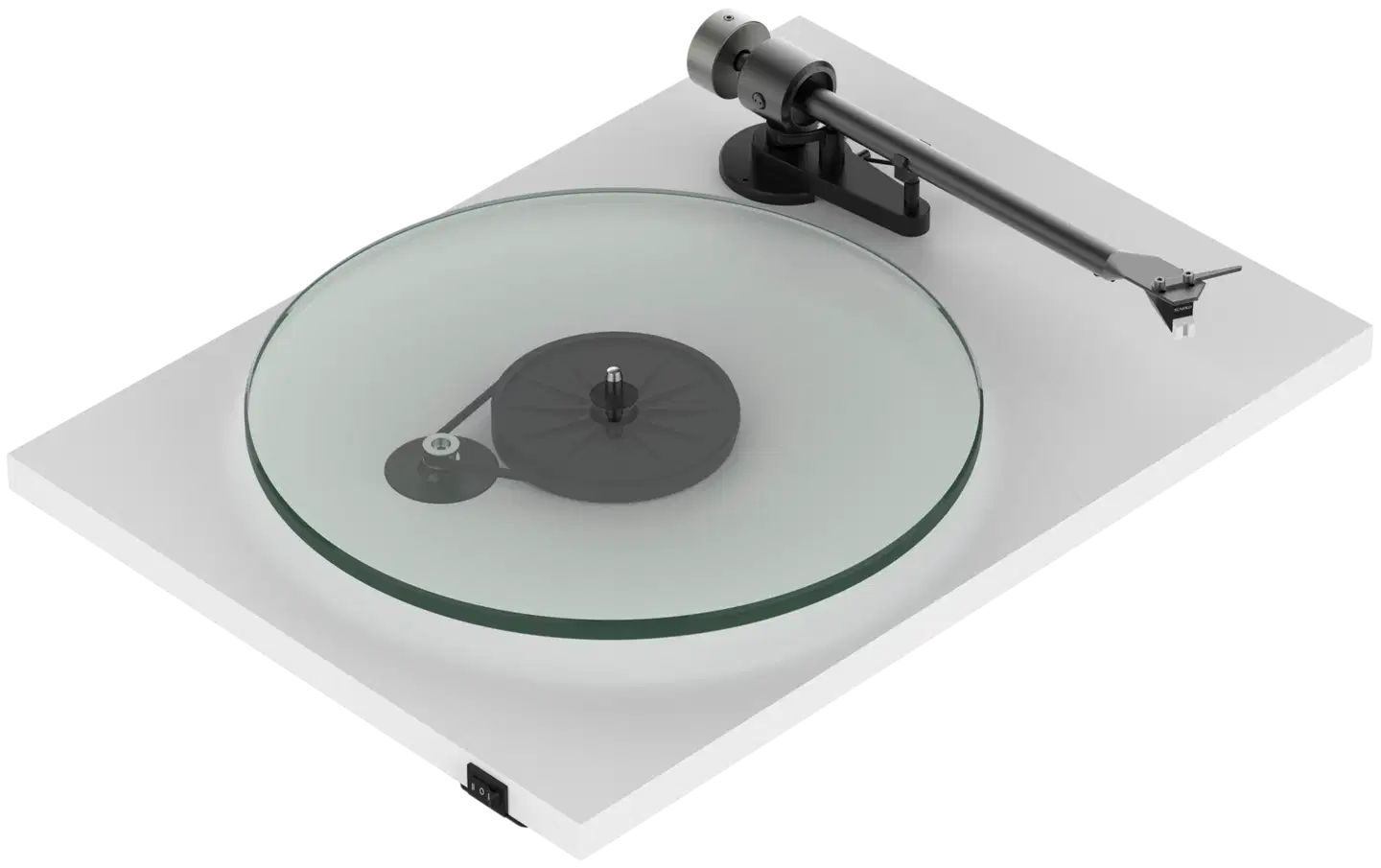 Pro-Ject Levysoitin T2 Super Phono satiini valkoinen - 1
