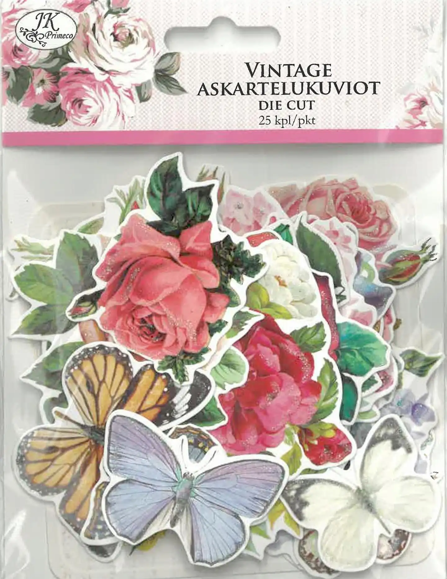 Primeco askartelukuvio vintage 25kpl/pkt - 1