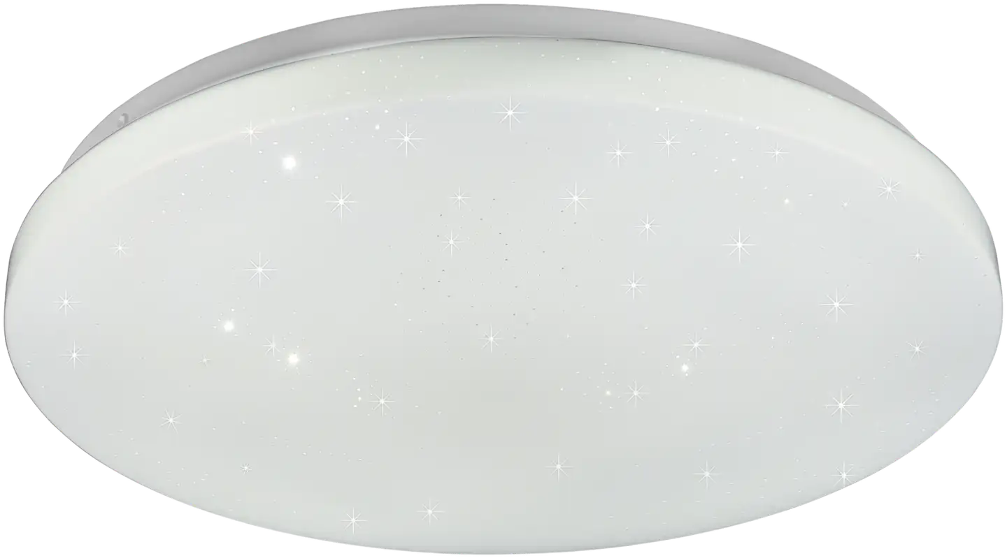 Trio LED-plafondi Kira 38 cm valkoinen RGBW starlight - 5