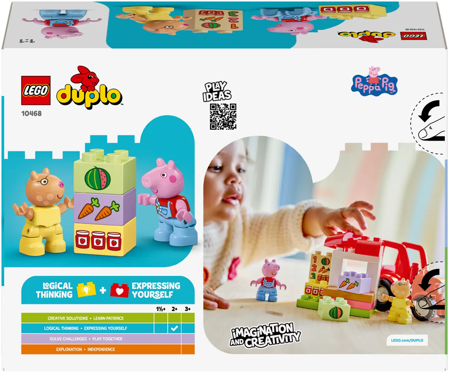 LEGO® DUPLO Peppa Pig 10468 Traktori ja torikoju - 4