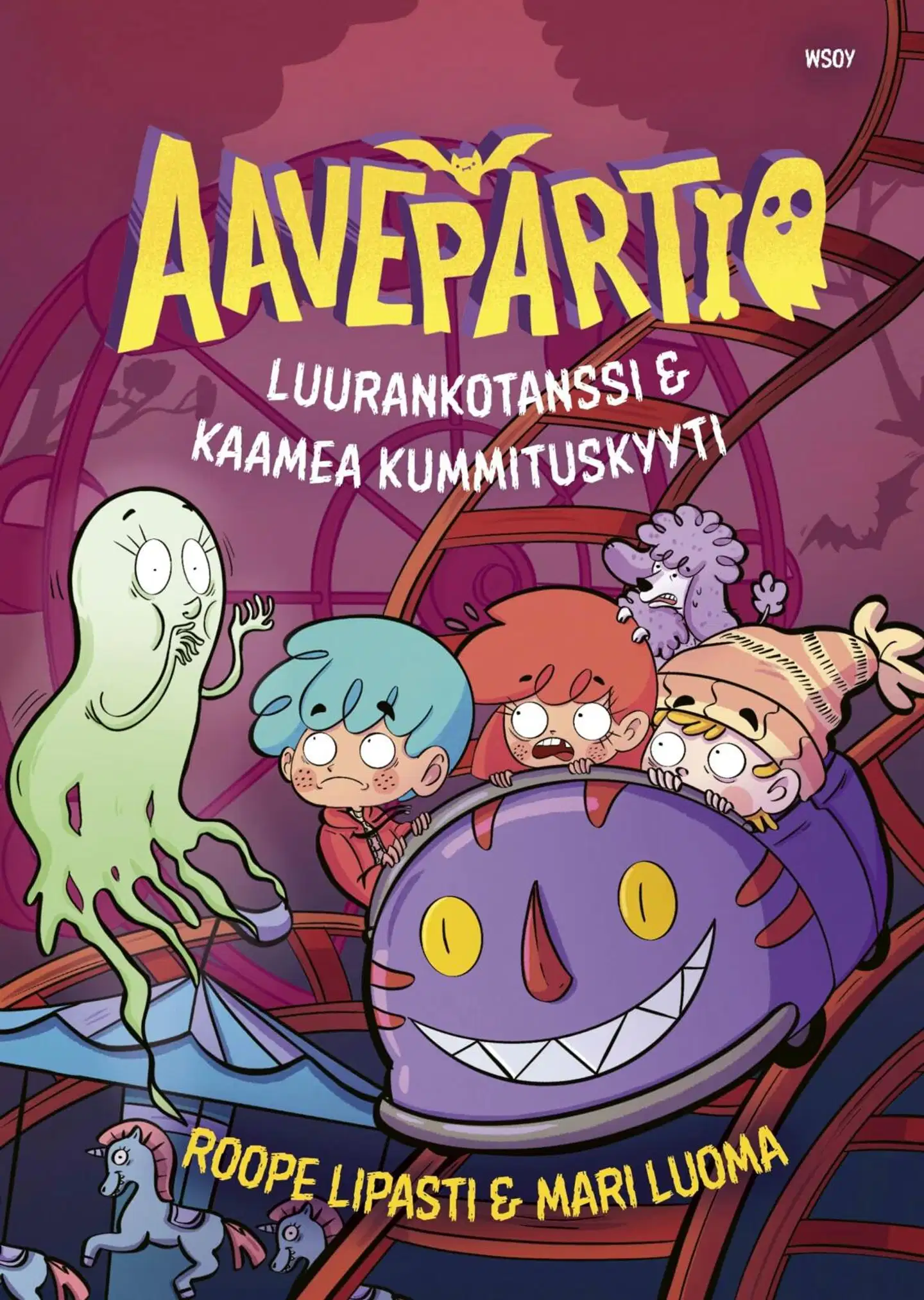 Lipasti, Aavepartio: Luurankotanssi ja Kaamea kummituskyyti
