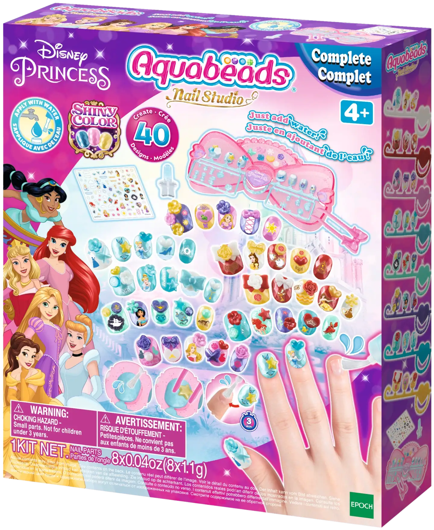 Aquabeads Kynsistudio - Disney Prinsessa - 1