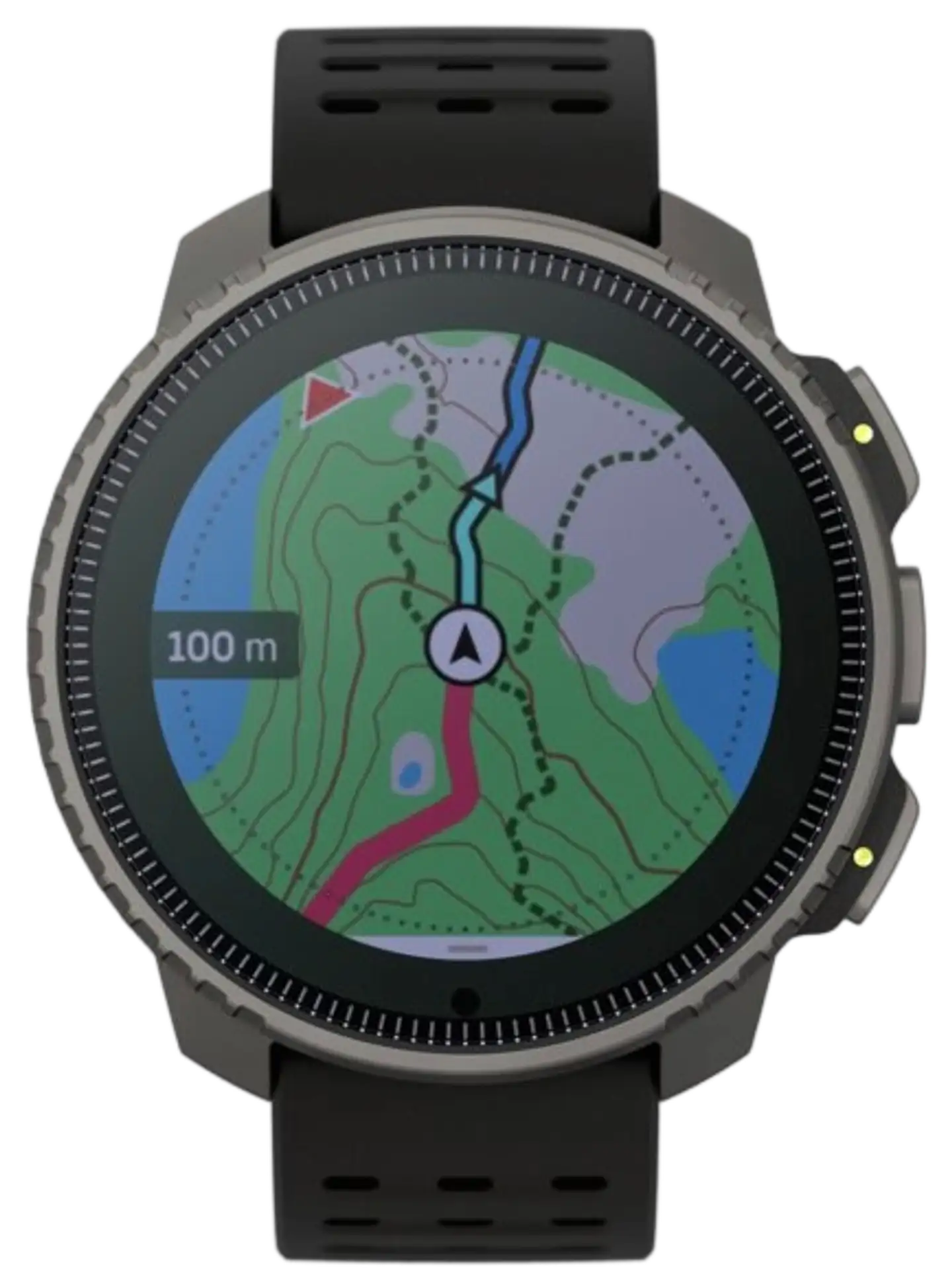 Suunto älykello Vertical Titanium Solar musta - 1