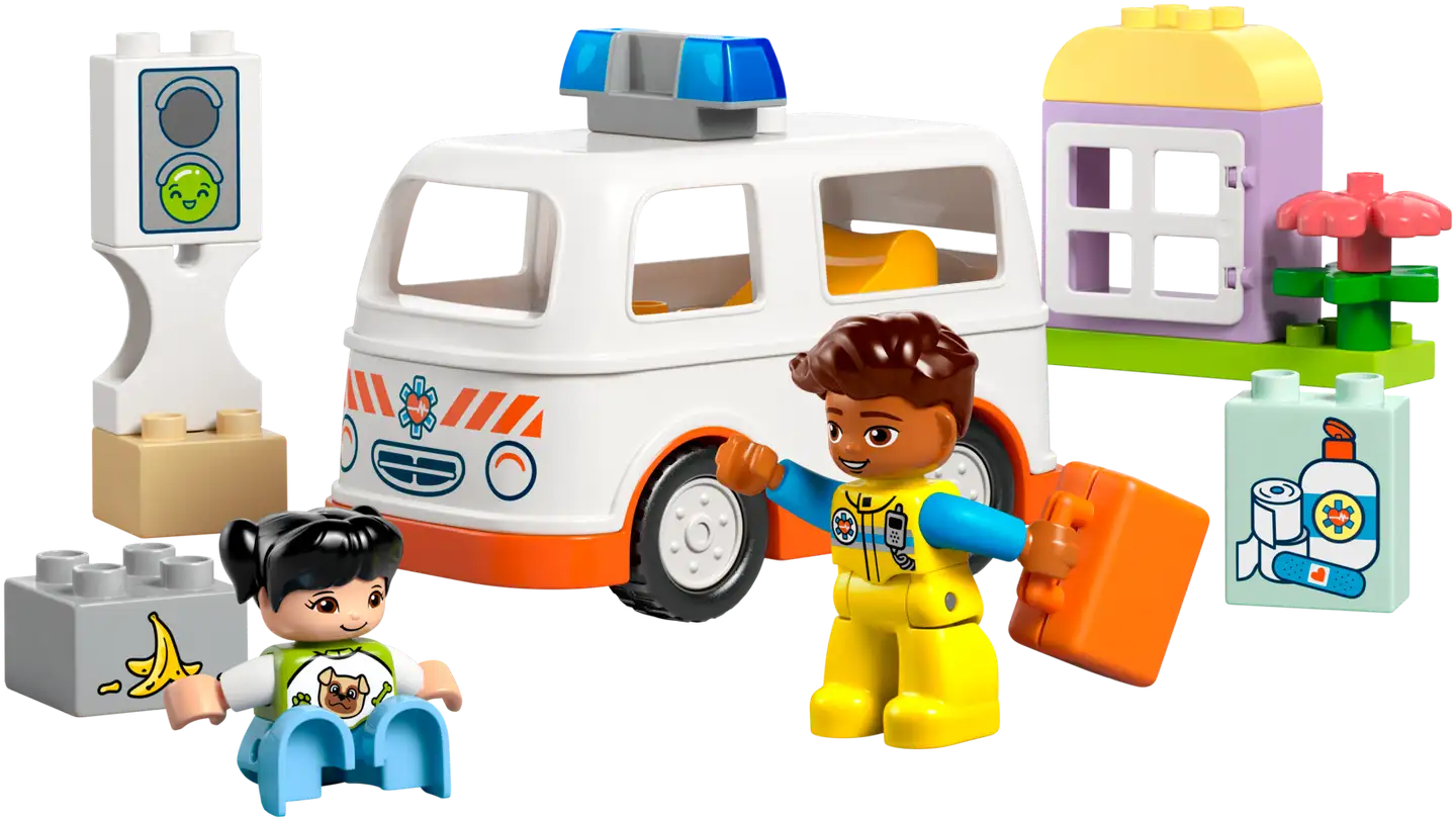 LEGO® DUPLO Town 10447 Ambulanssi ja kuljettaja - 4