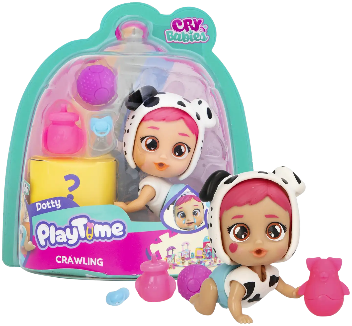 Cry Babies Playtime Care Babies -Pikkunukke - 7
