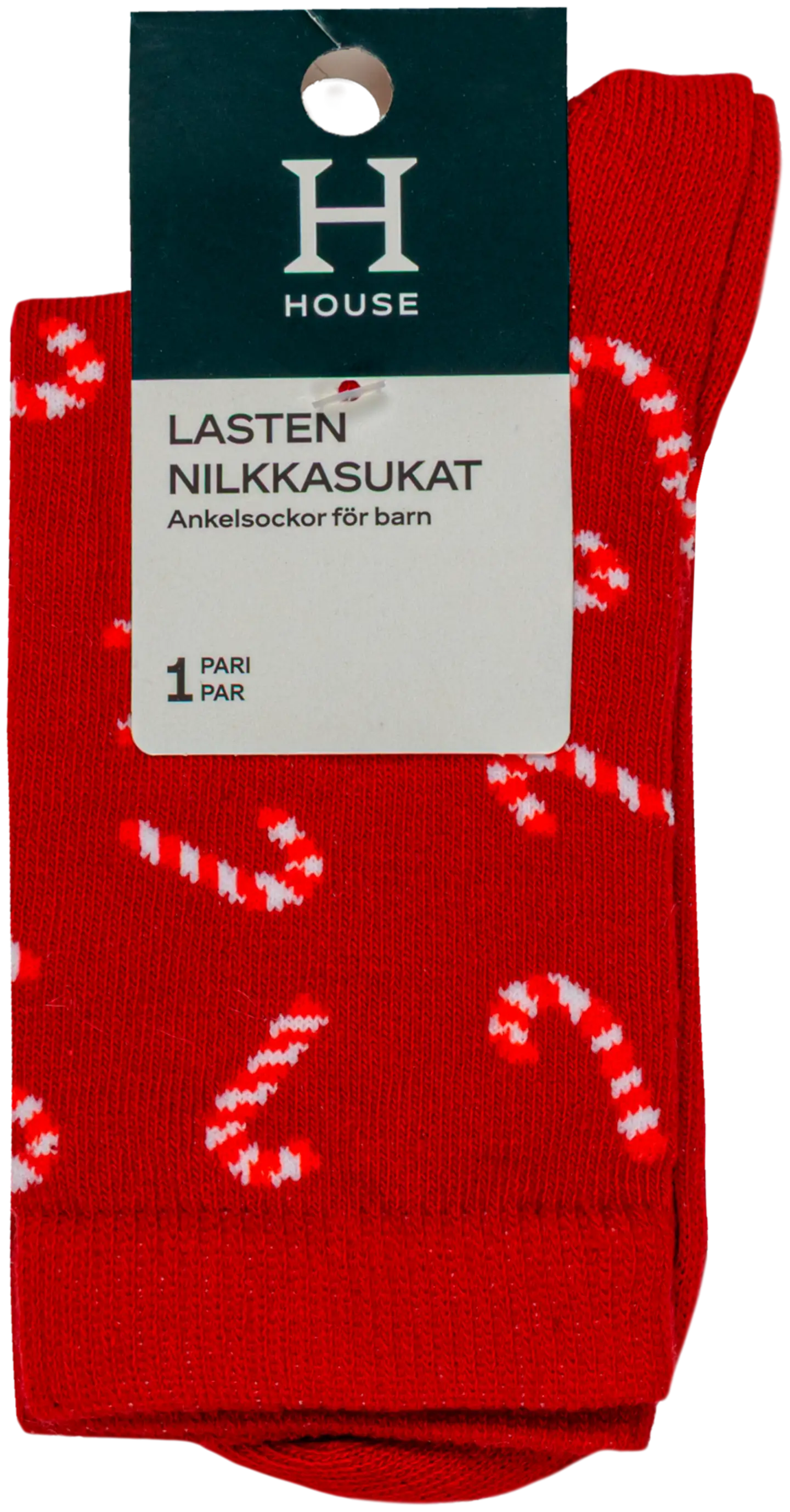 House lasten joulusukat 234H362535 - red/grey - 2