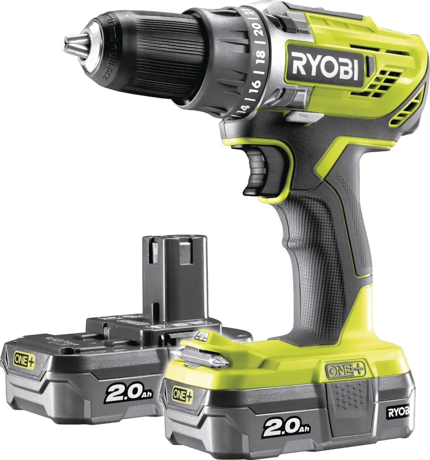 Ryobi ONE+ akkuruuvinväännin 18V R18RDD3-220S