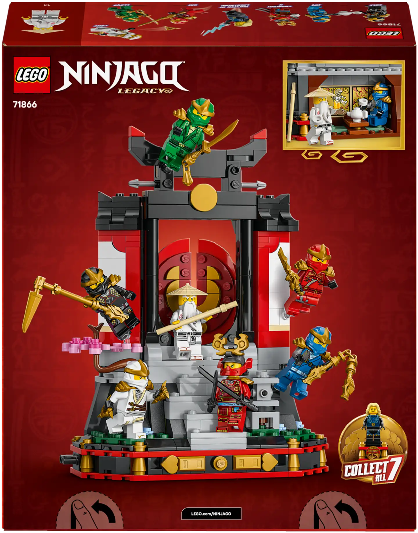 LEGO® Ninjago 71866 Ninjahahmokollaasi – 15-vuotisjuhlamalli - 4