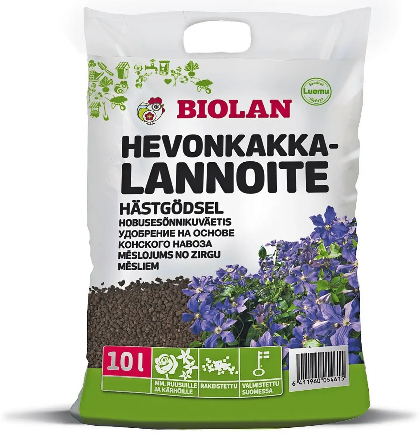 Biolan Hevonkakkalannoite 10l