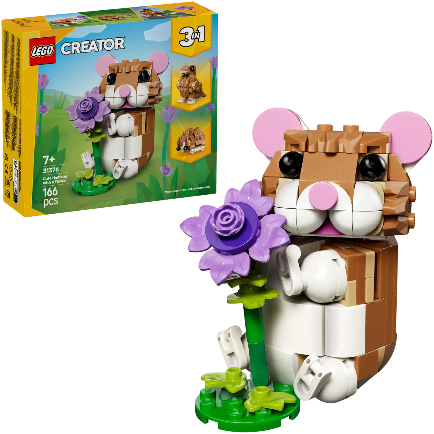 LEGO® LEGO Creator 31376 Hurmaava hamsteri ja kukka - 1