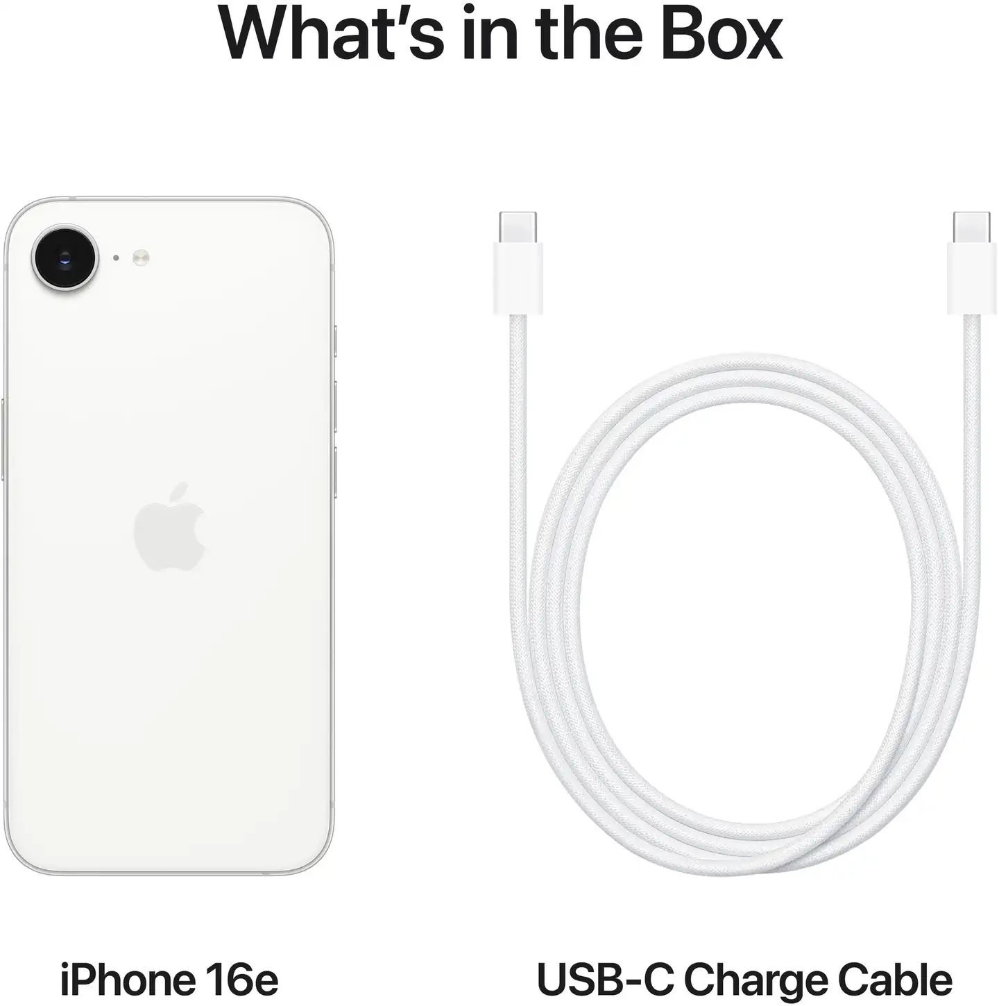Apple iPhone 16e 128GB valkoinen MD1R4QN/A - 6