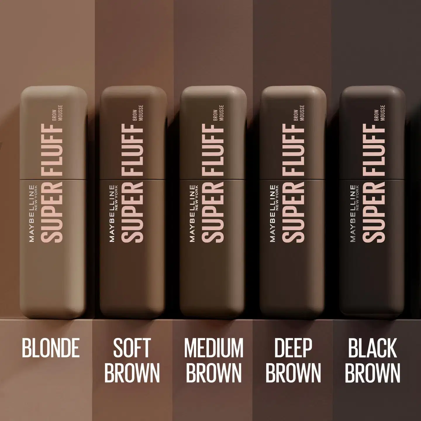 Maybelline New York Superfluff 262 Black Brown kulmavaahto 5 g - Black Brown - 6