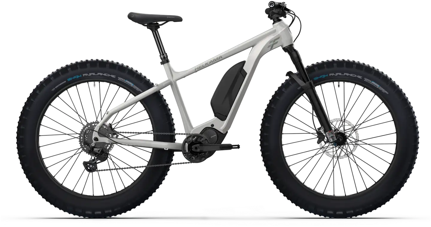 Helkama F 27,5" Sähköfatpyörä 12-vaihdetta runko 22 lumenvalkoinen