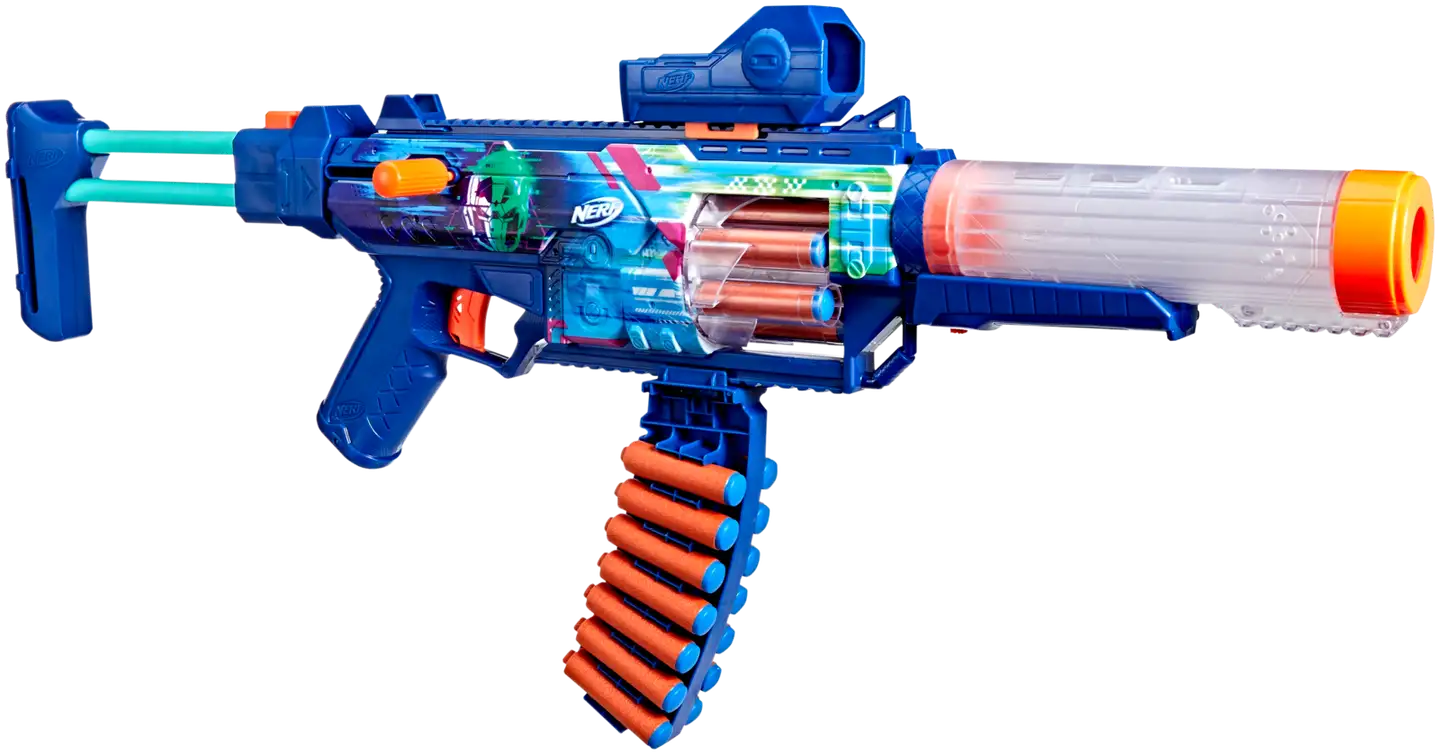 Nerf Loadout leikkipyssy Cyberlight ghost - 5