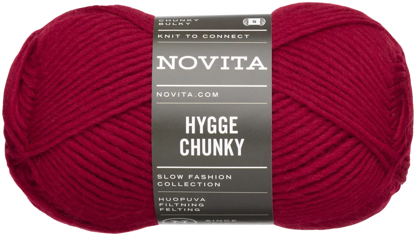 Novita lanka Hygge Chunky 100 g  marja 548 - 1