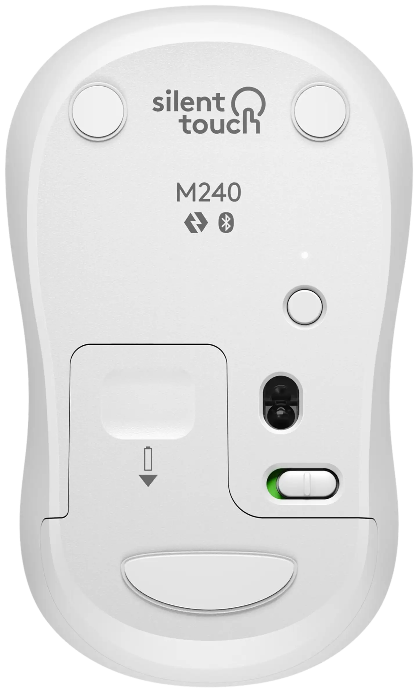 Logitech Hiiri bluetooth M240 - valkoinen - 6
