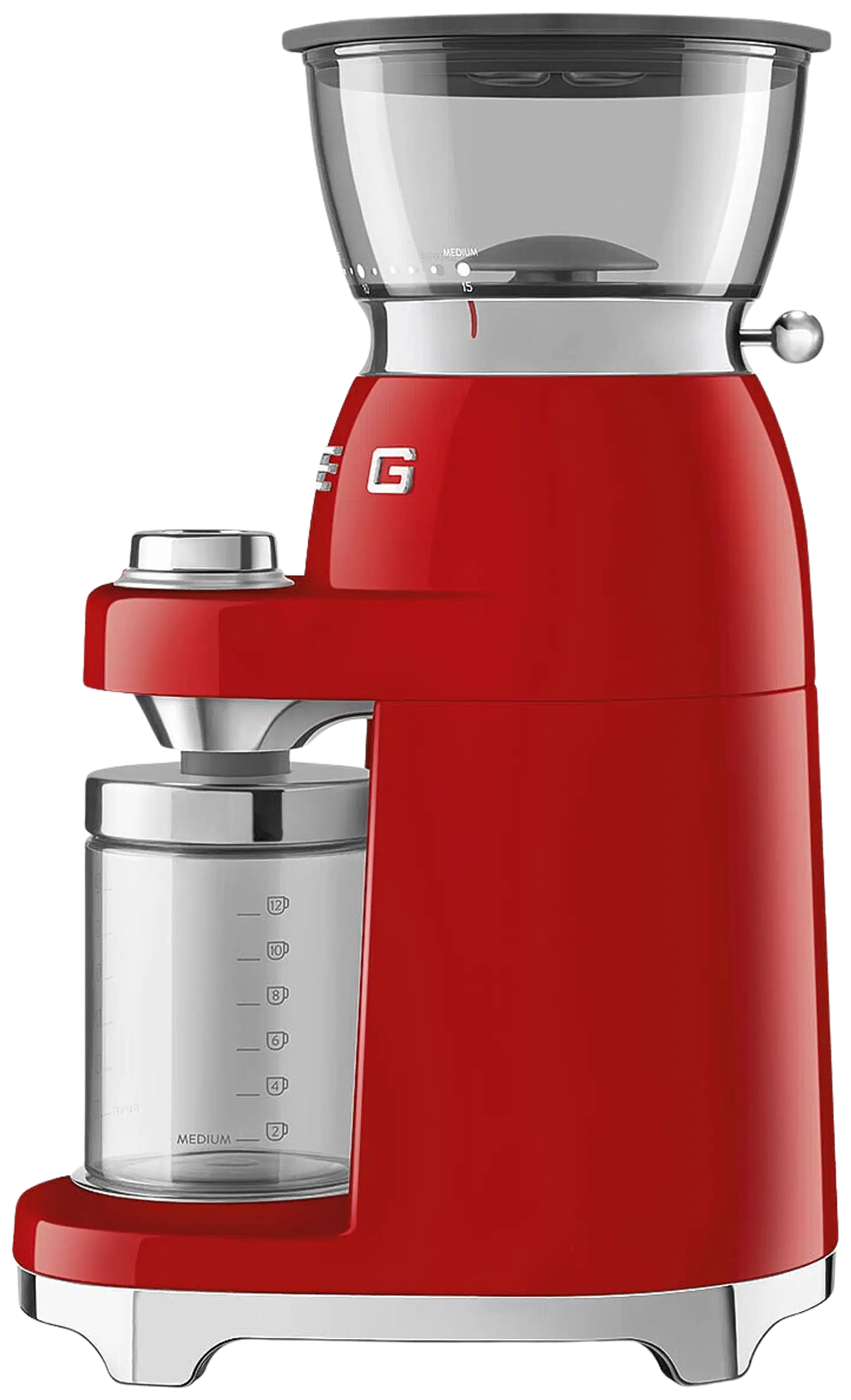 Smeg kahvimylly CGF03RDEU punainen - 2