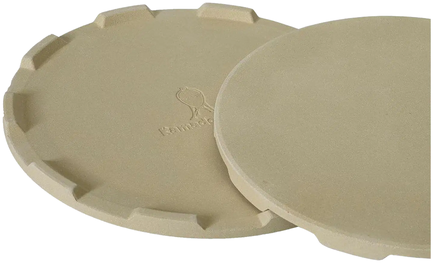 Kamado Sumo tupla pizzakivet 38 cm - 1
