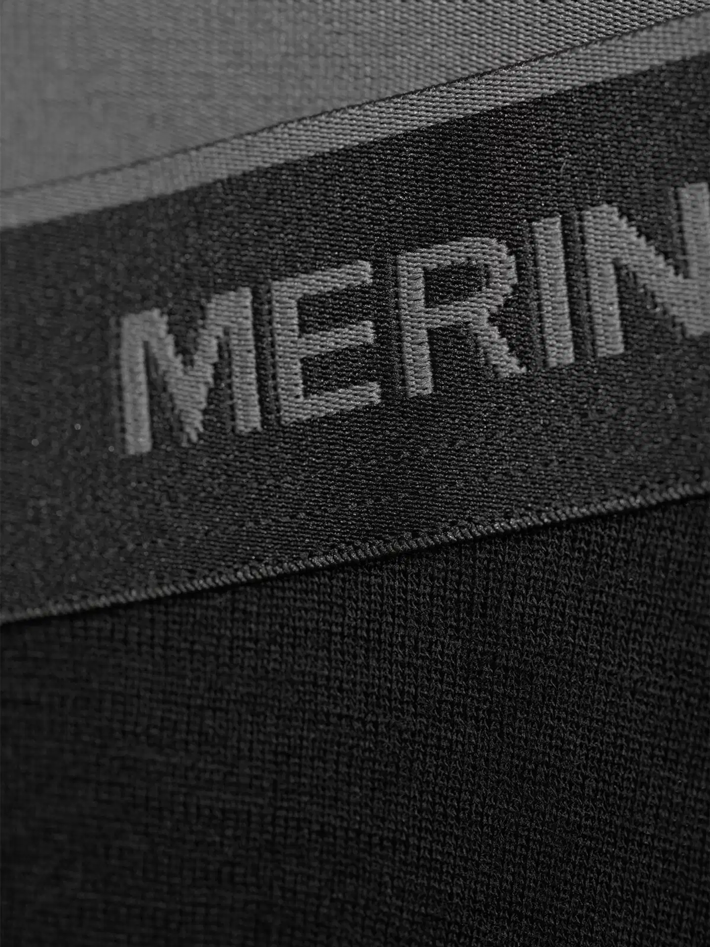 House miesten merinovilla-bermudat - Black - 6