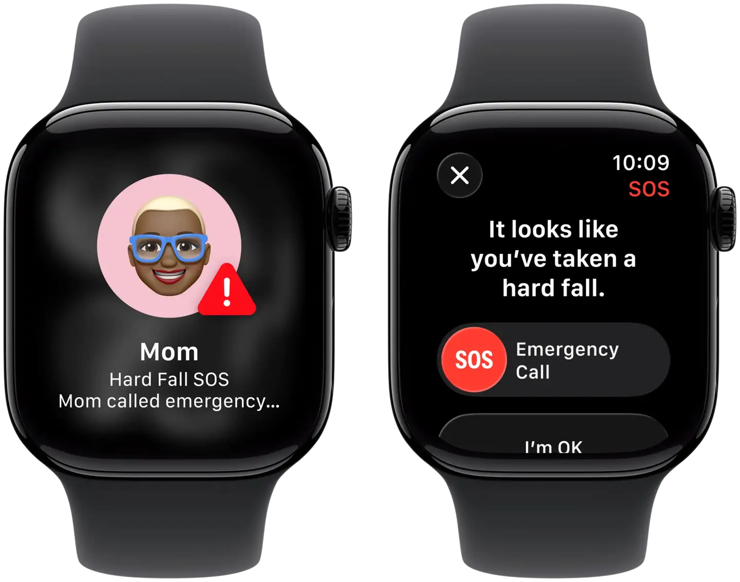 Apple Watch Series 11 GPS 42mm musta alumiinikotelo, musta sport ranneke - M/L - MEQU4QN/A - 4