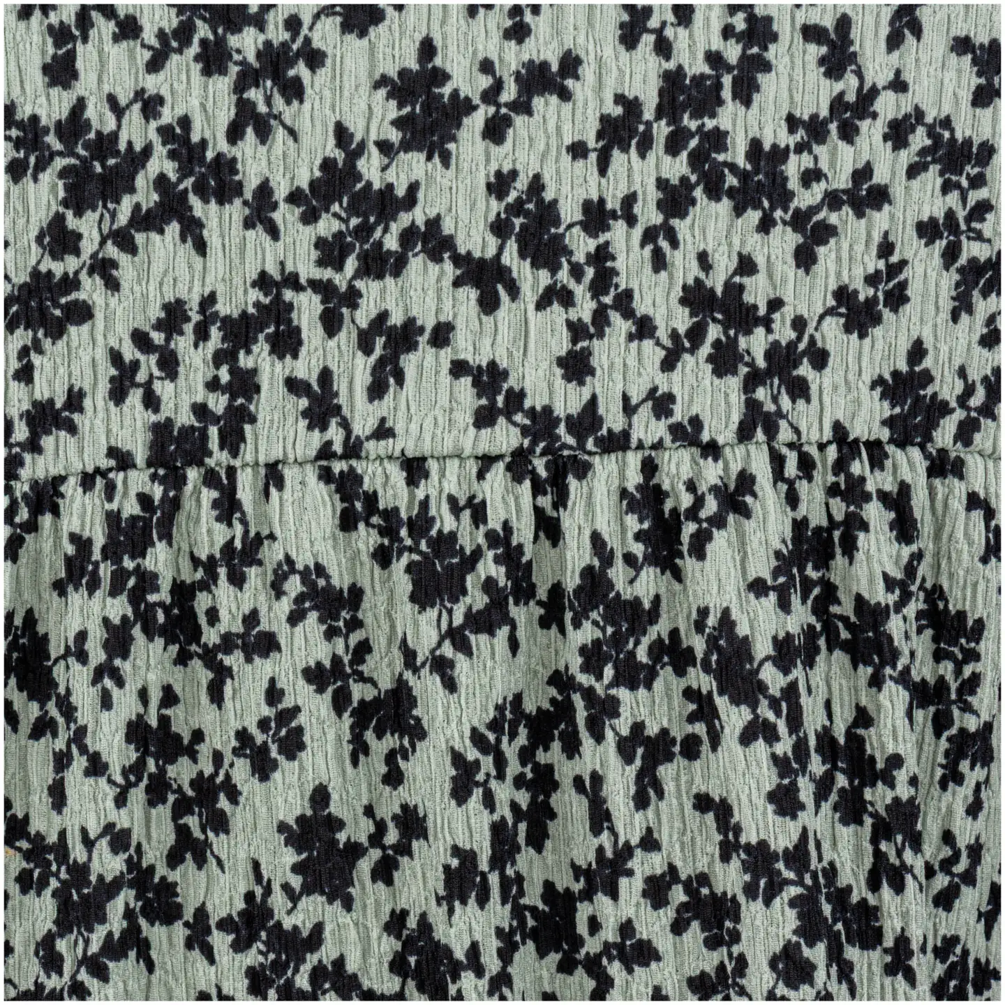 House naisten lyhyt salsamekko 218HP03515, D-mitoitus - Green AOP - 2