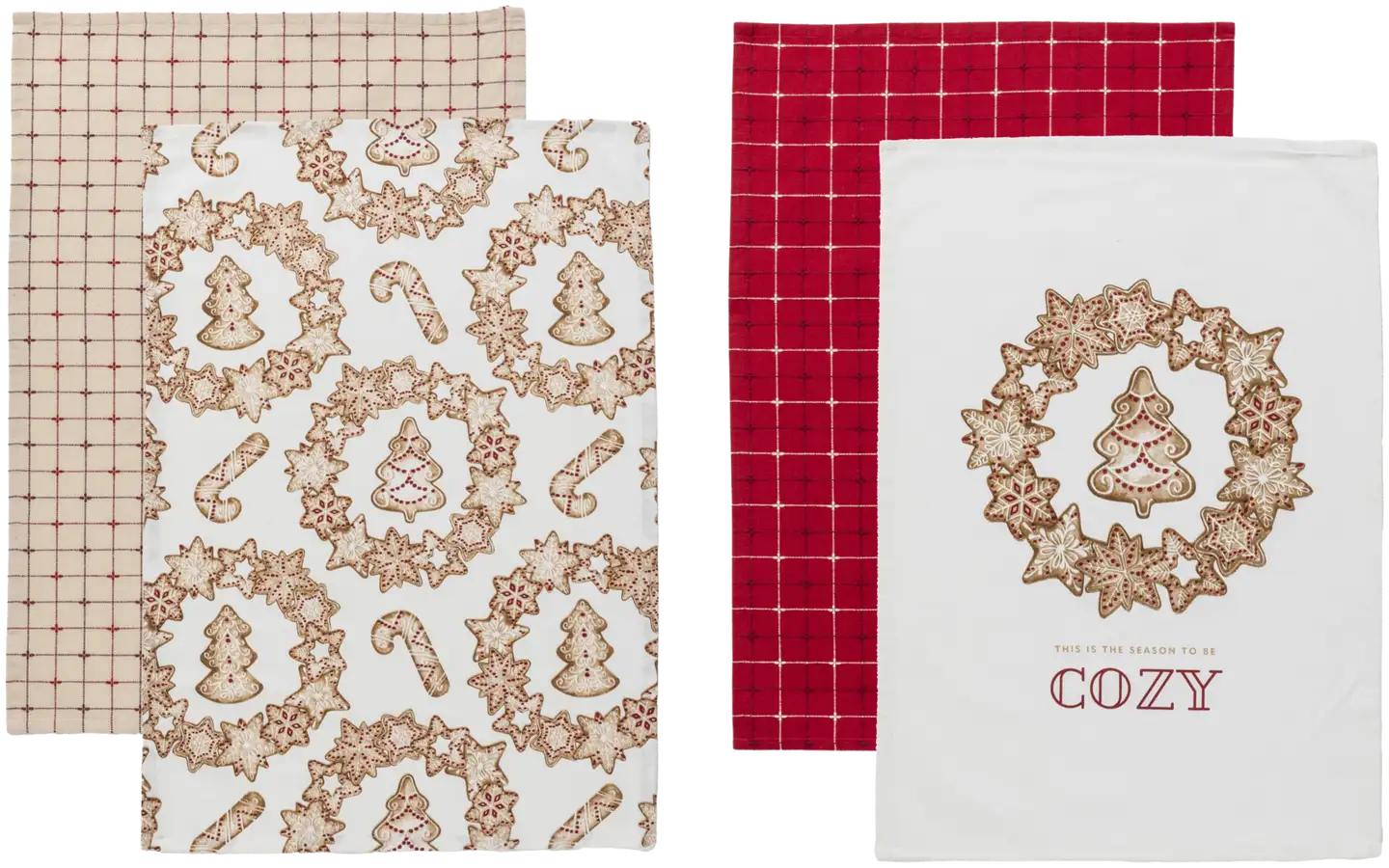 Amo La Casa keittiöpyyhe Sierra Sugar 45x65 cm 2 kpl, erilaisia - 1
