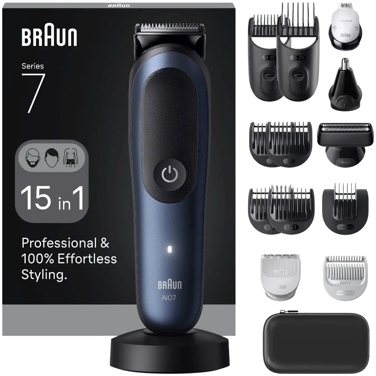 Braun monitoimitrimmeri AIO7580 - 1