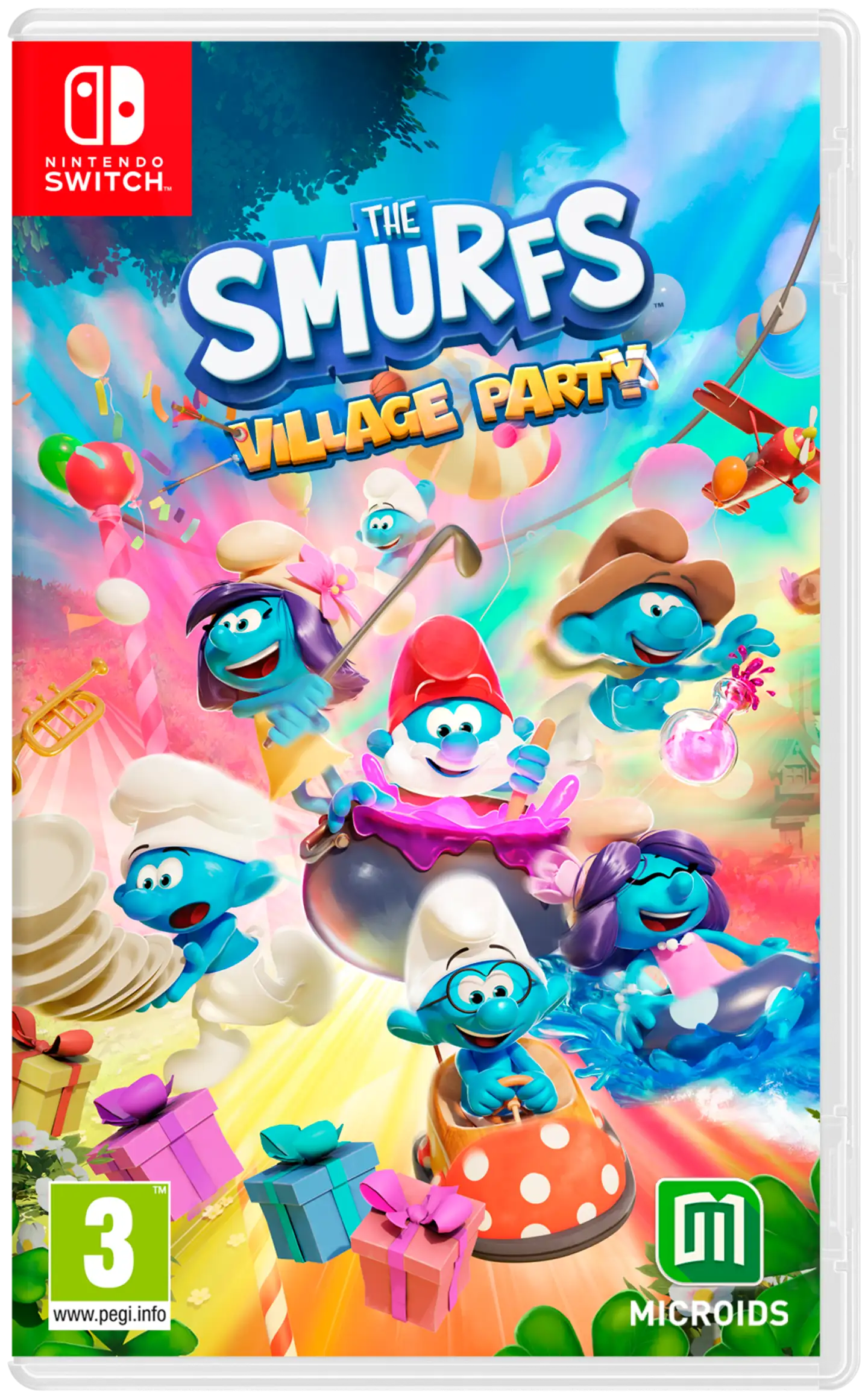 Microids Switch The Smurfs Village Party