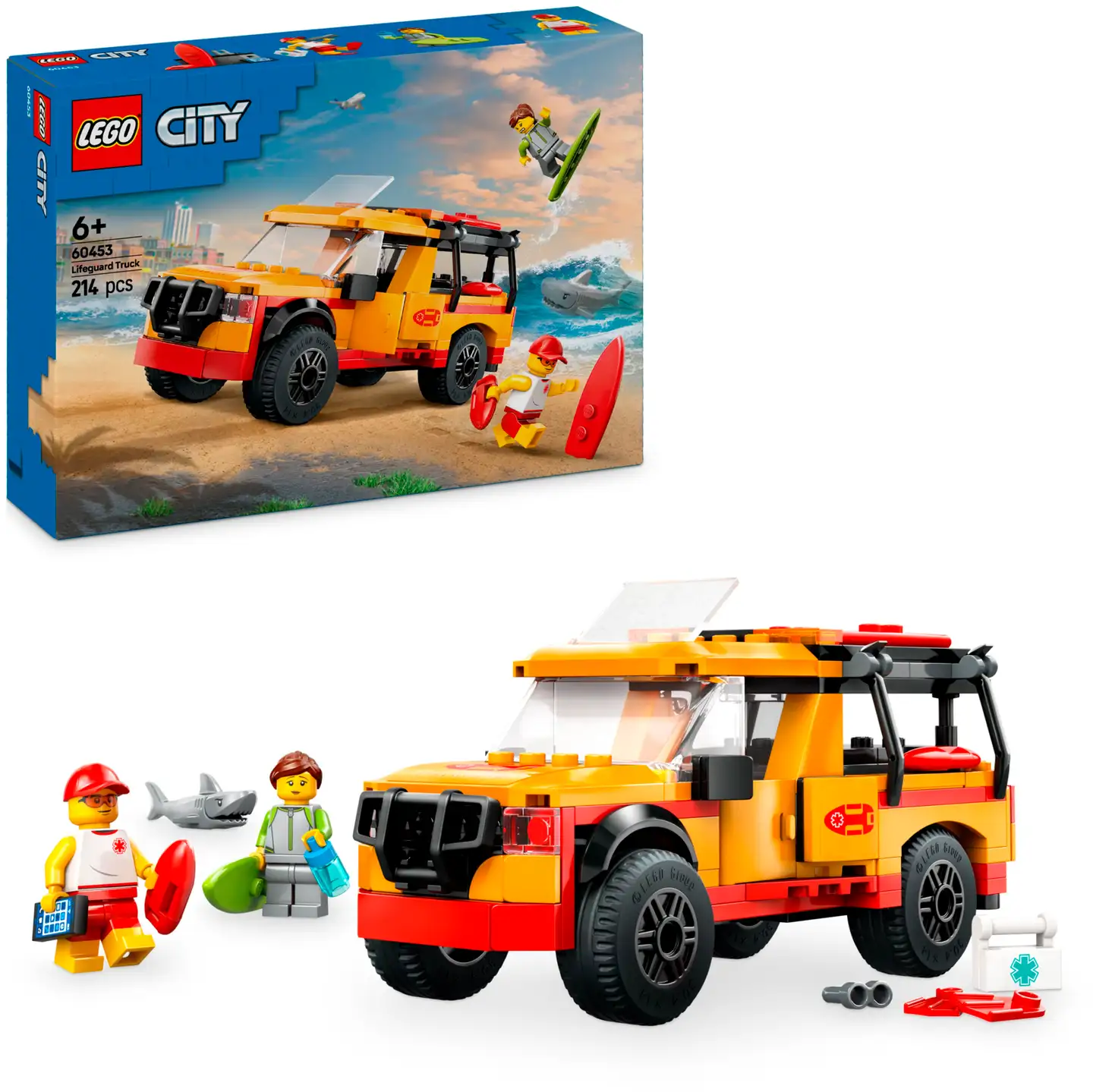 LEGO® City Great Vehicles 60453 Rantavahdin pelastusauto - 1