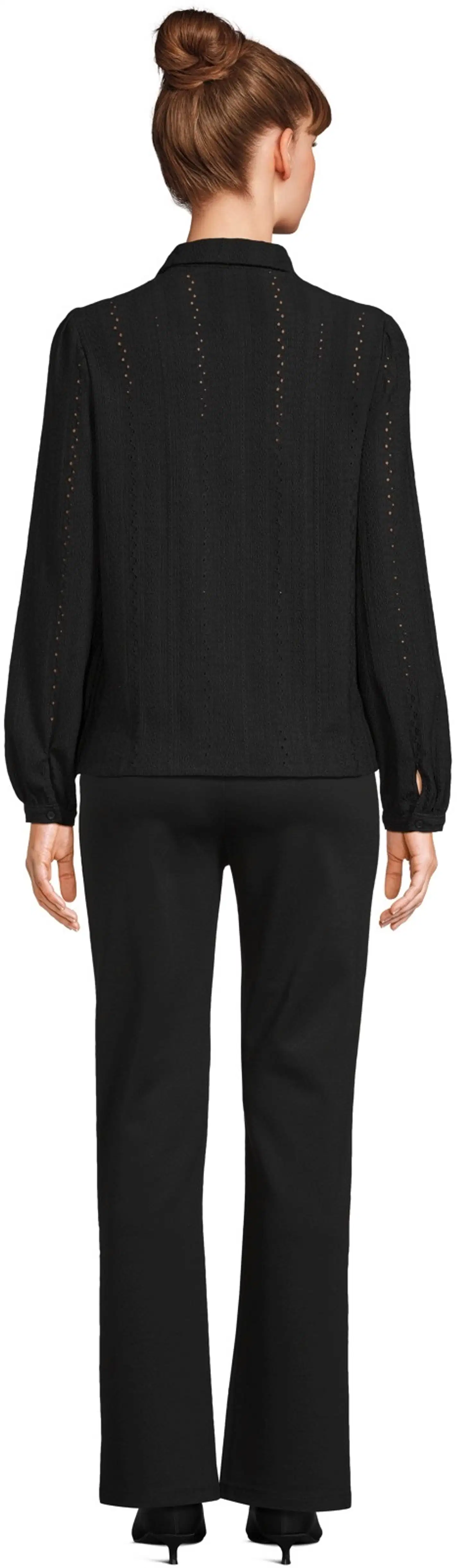 House naisten pitsipusero 228H263306 - black - 3