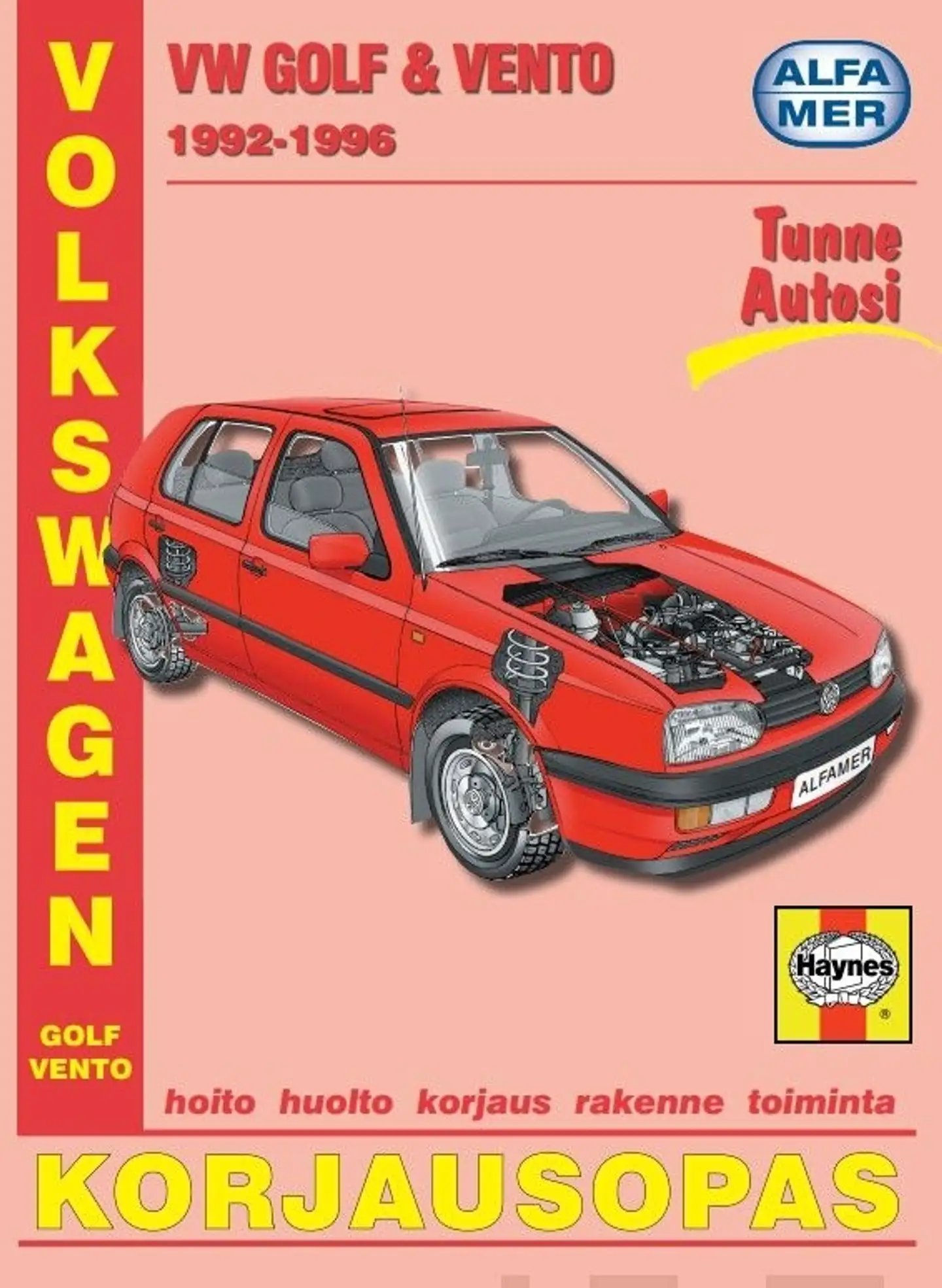 Mauno, Volkswagen Golf & Vento 1992-1996 - Korjausopas