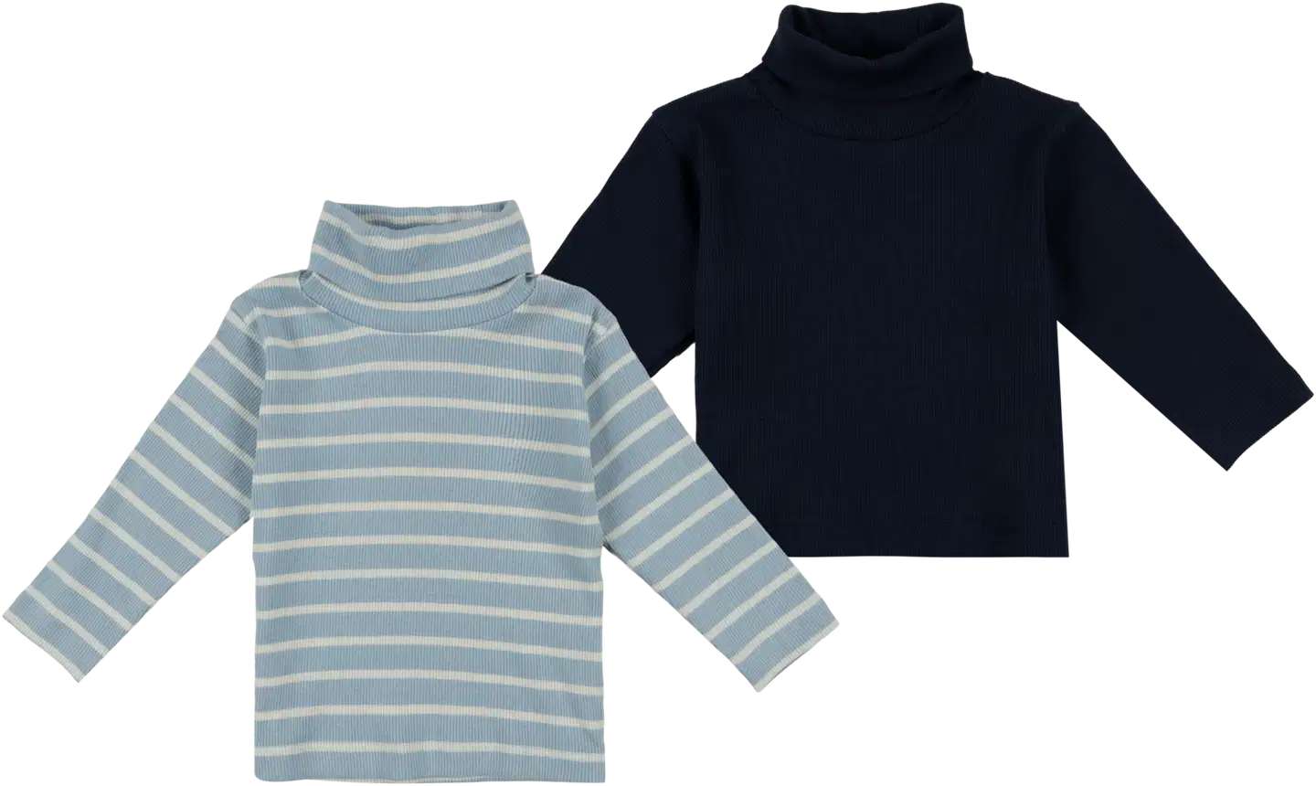 Ciraf vauvojen ribbipoolo 2-pack 250B263292 - Skyway/Egret & Smoke Grey - 1