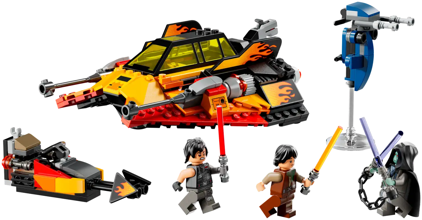 LEGO® Star Wars TM 75414 Force Burner ‑lumikiituri - 2