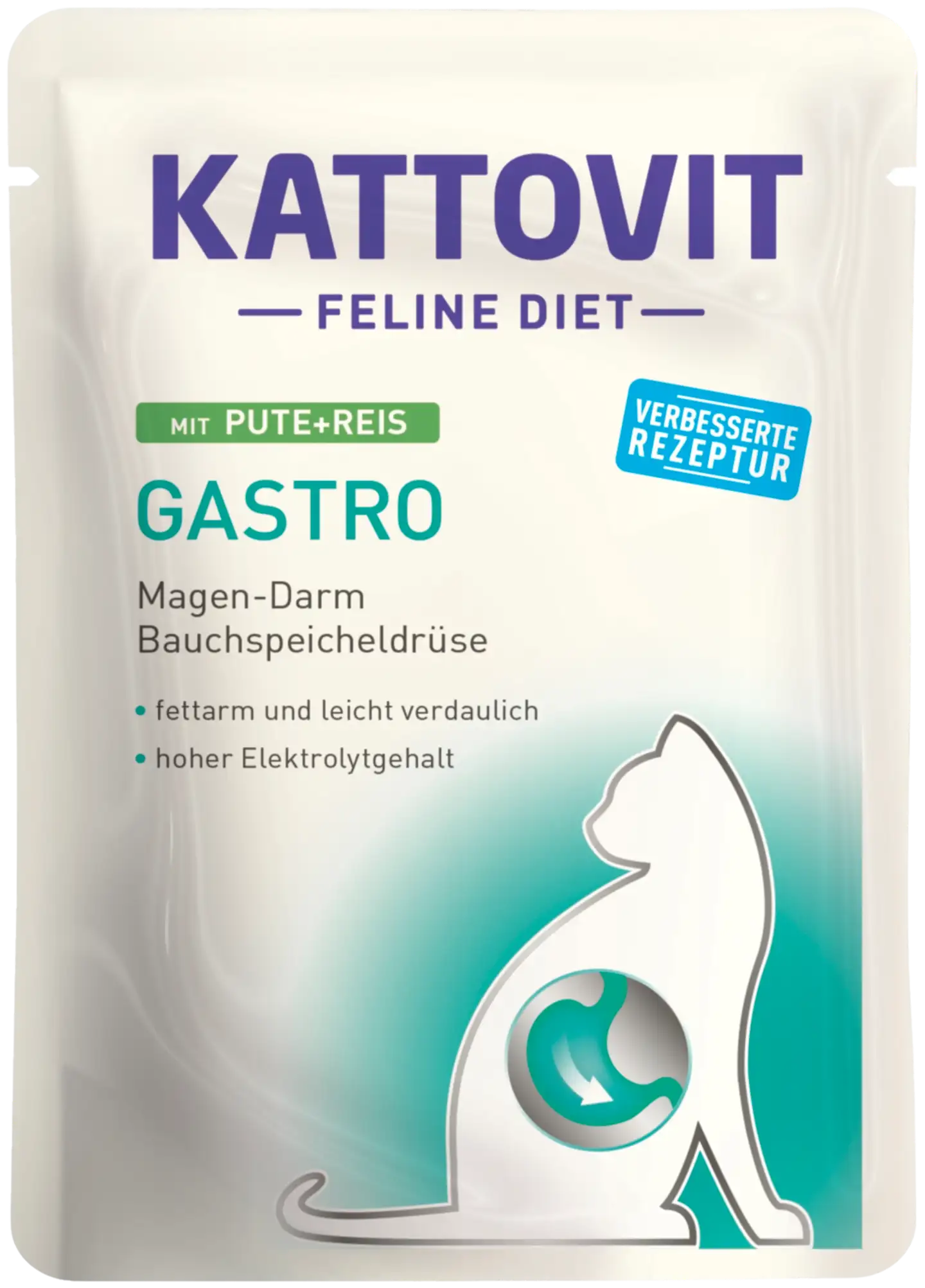 Kattovit Gastro kissan erikoisravinto ruoansulatusongelmiin annospussi kalkkuna & riisi 85 g