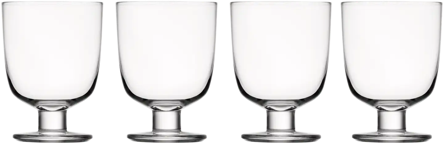 Iittala Juomalasi Lempi 34cl kirkas 4kpl - 1