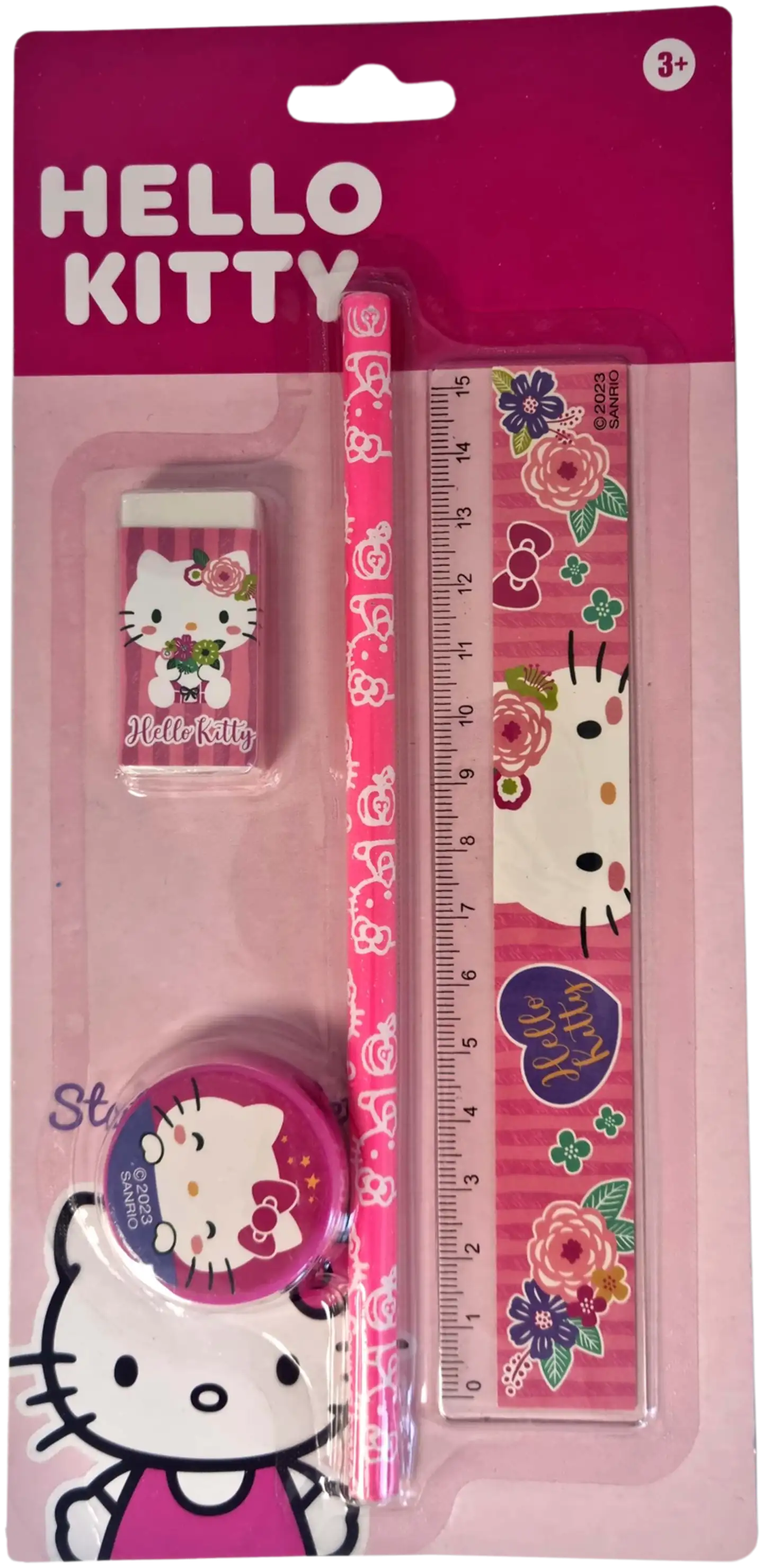 Hello Kitty kirjoitussetti 4 os.