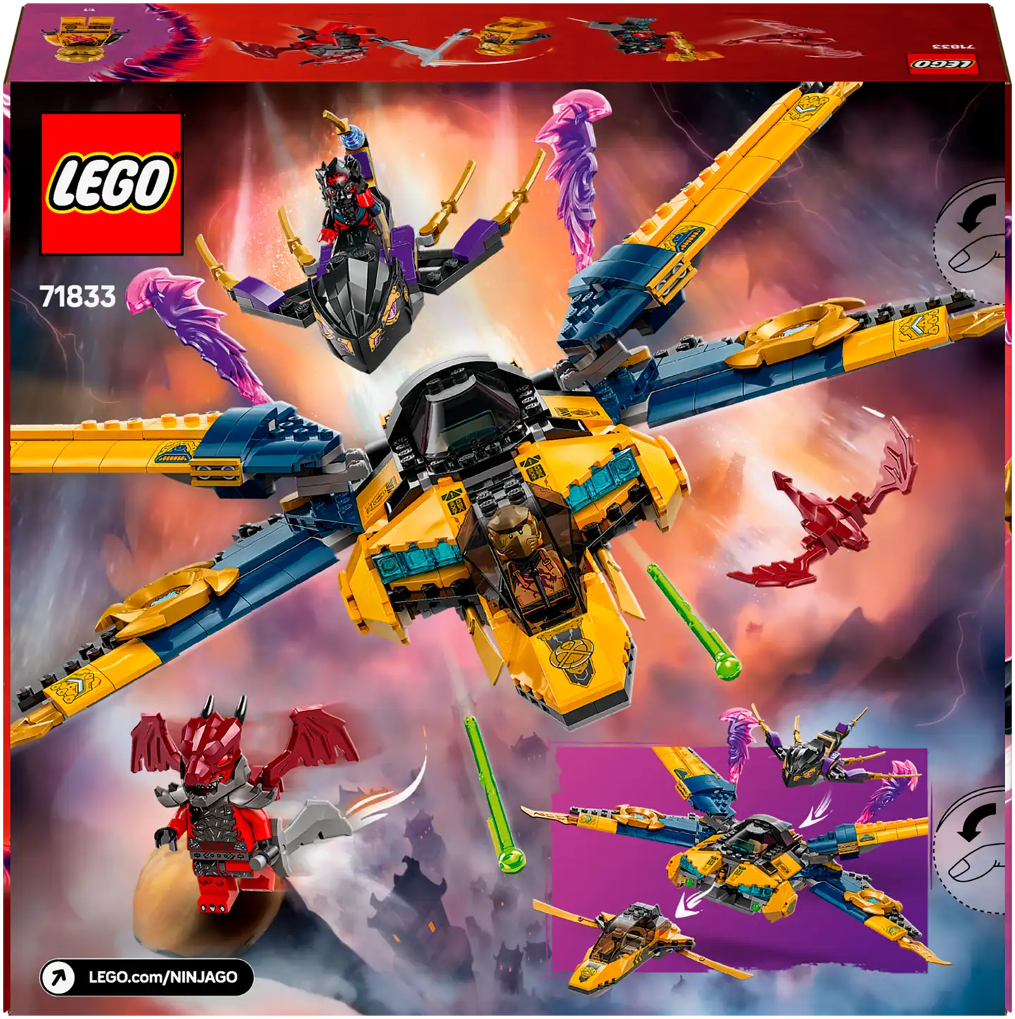 LEGO® Ninjago 71833 Rasin ja Arinin supernopea suihkari - 3