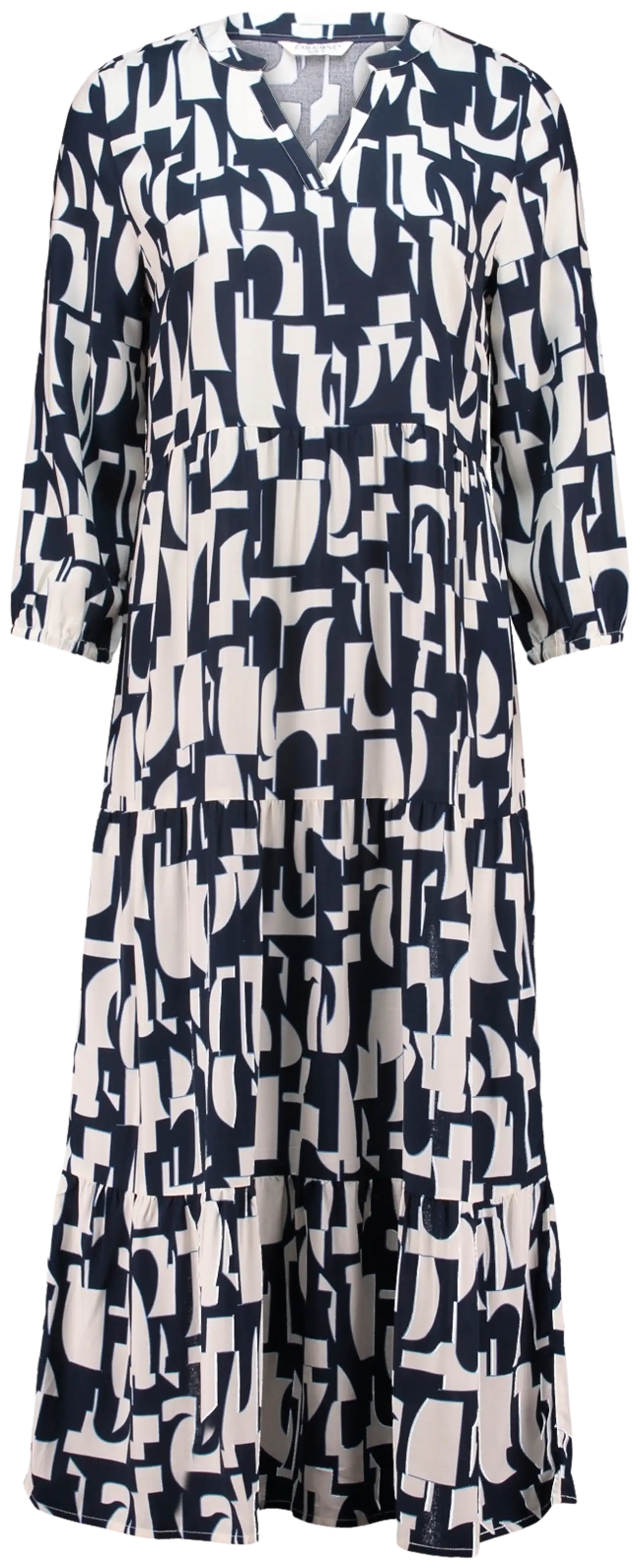 Zabaione naisten mekko em44ira sininen nk-151-0231-1 - P4063 navy - 1