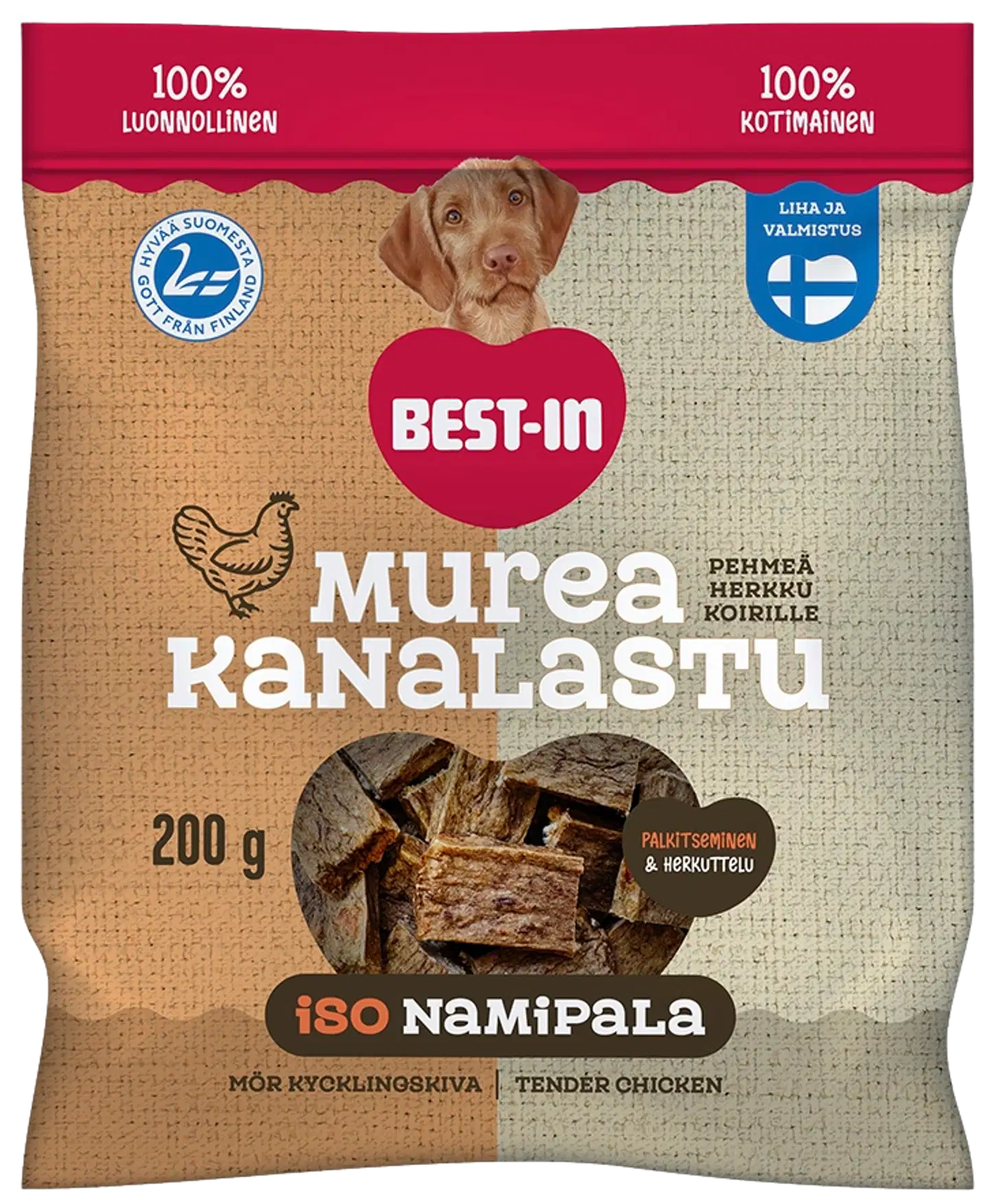 Best-In Murea Kanalastu koiralle 200g - 1