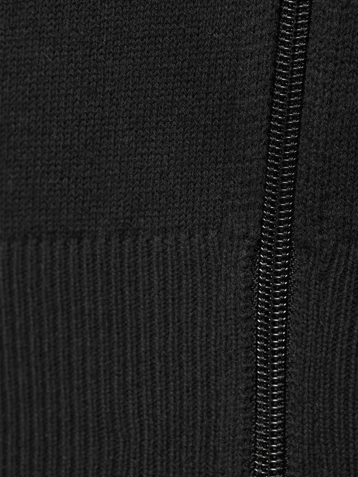 House miesten neuletakki vetoketjulla CYCLO® 195HB28252 - Black - 5