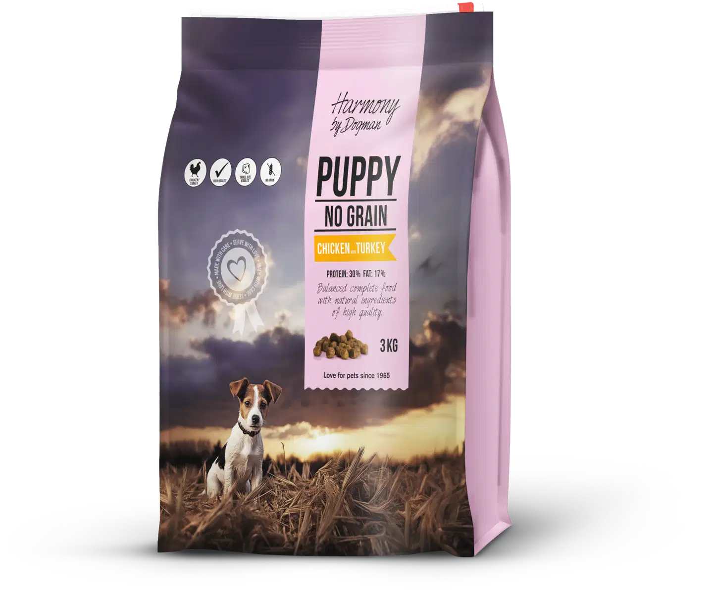 Dogman Harmony Puppy viljaton koiranruoka 3kg