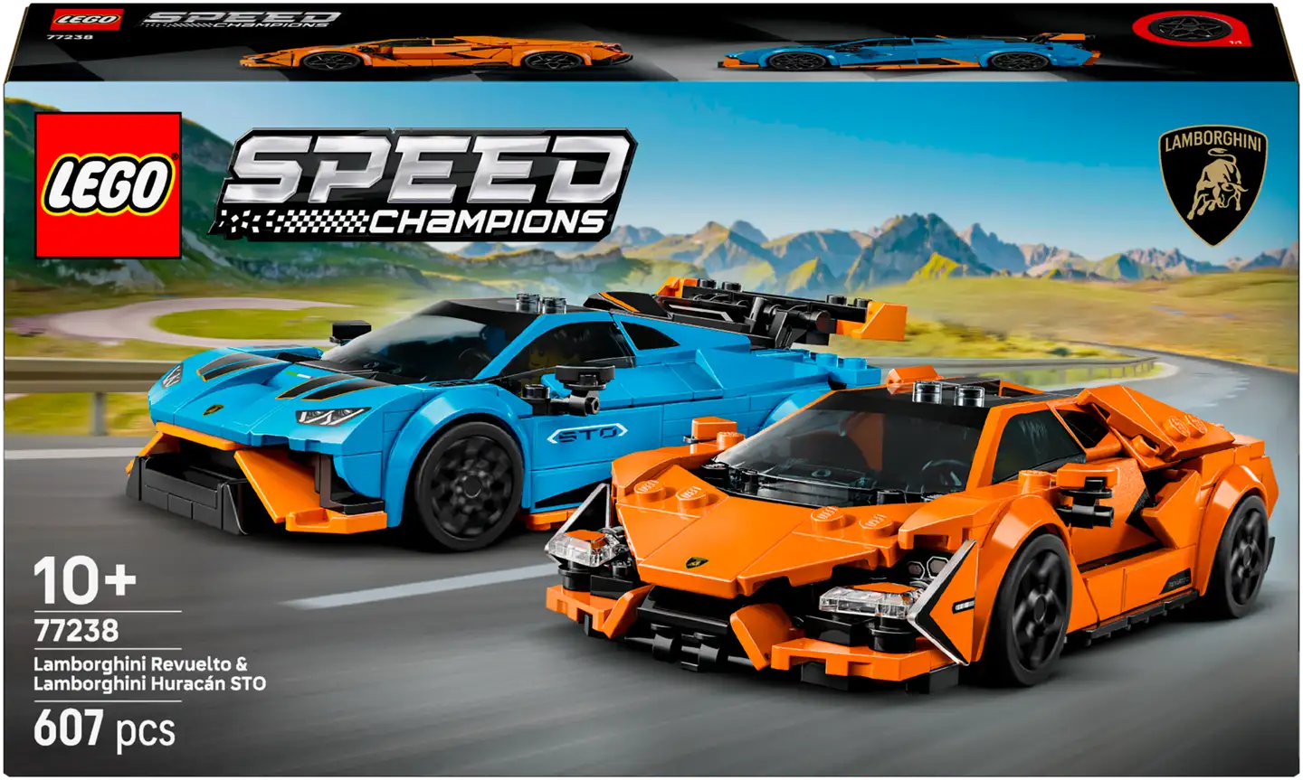 LEGO Speed Champions 77238 Lamborghini Revuelto ja Huracán STO - 1