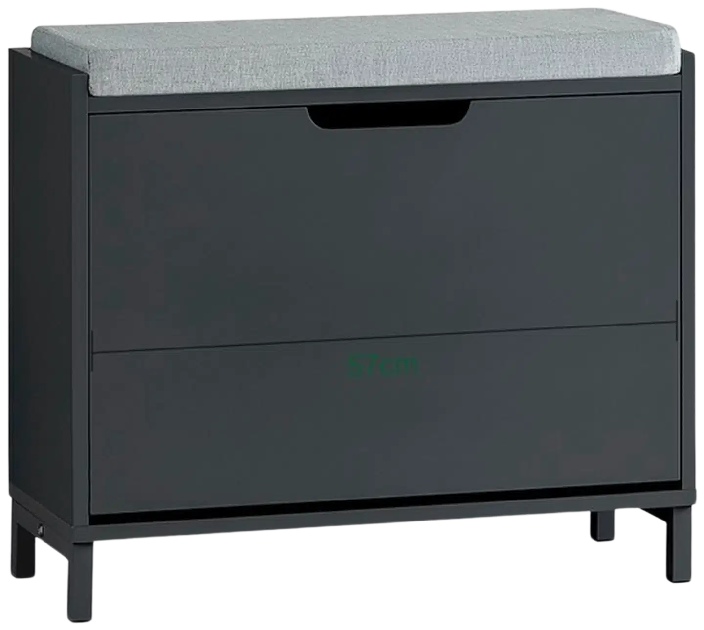 SoBuy kenkäkaappi musta FSR151-K-SCH - 2