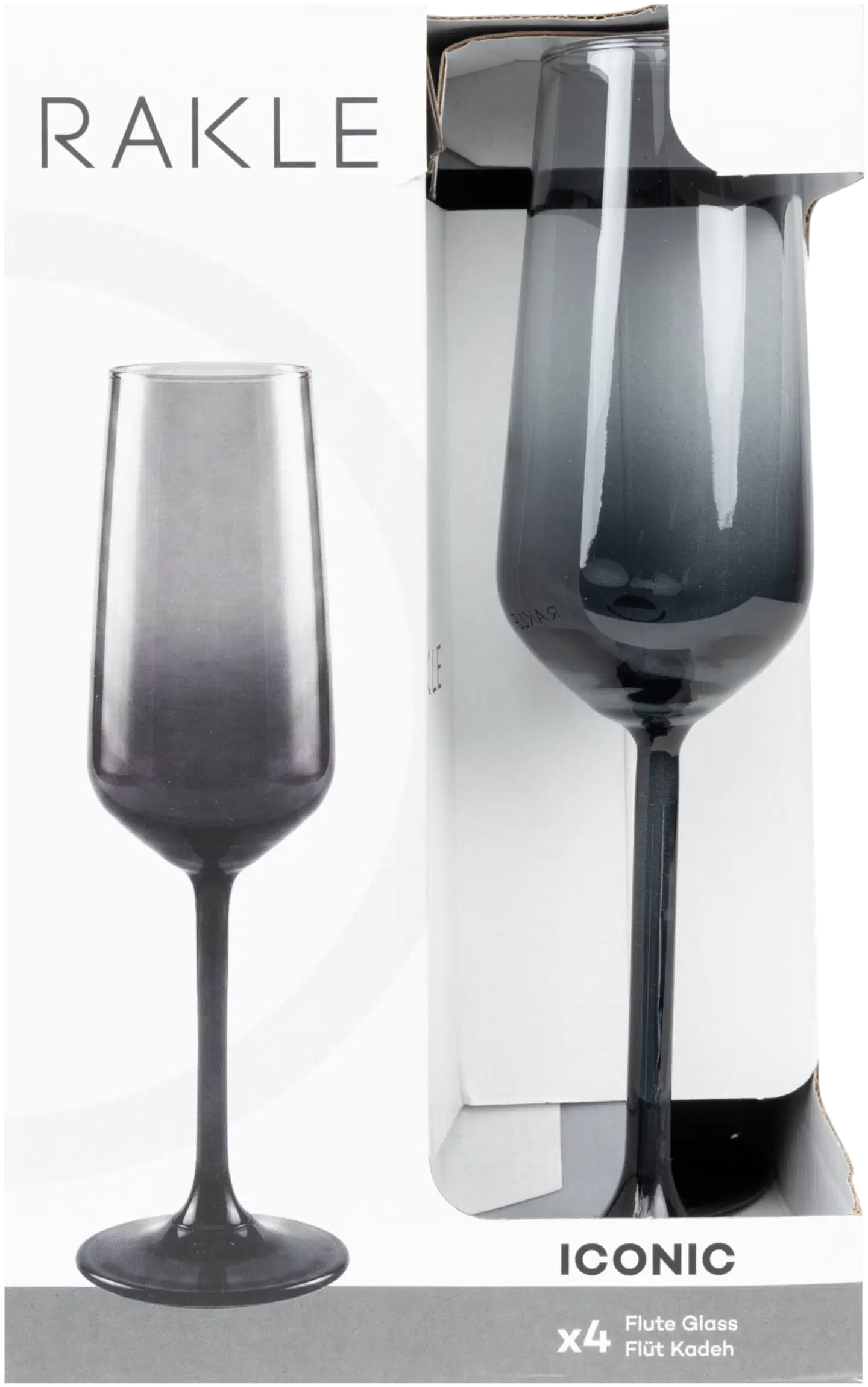Rakle kuohuviinilasi Iconic 19,5 cl 4 kpl - 3