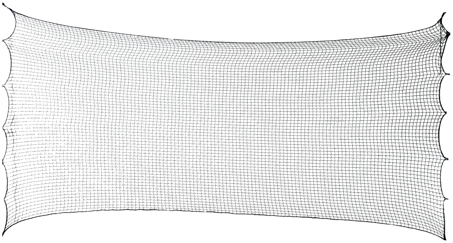 ProSport jalkapallomaalin verkko 5x2,7 m - 1