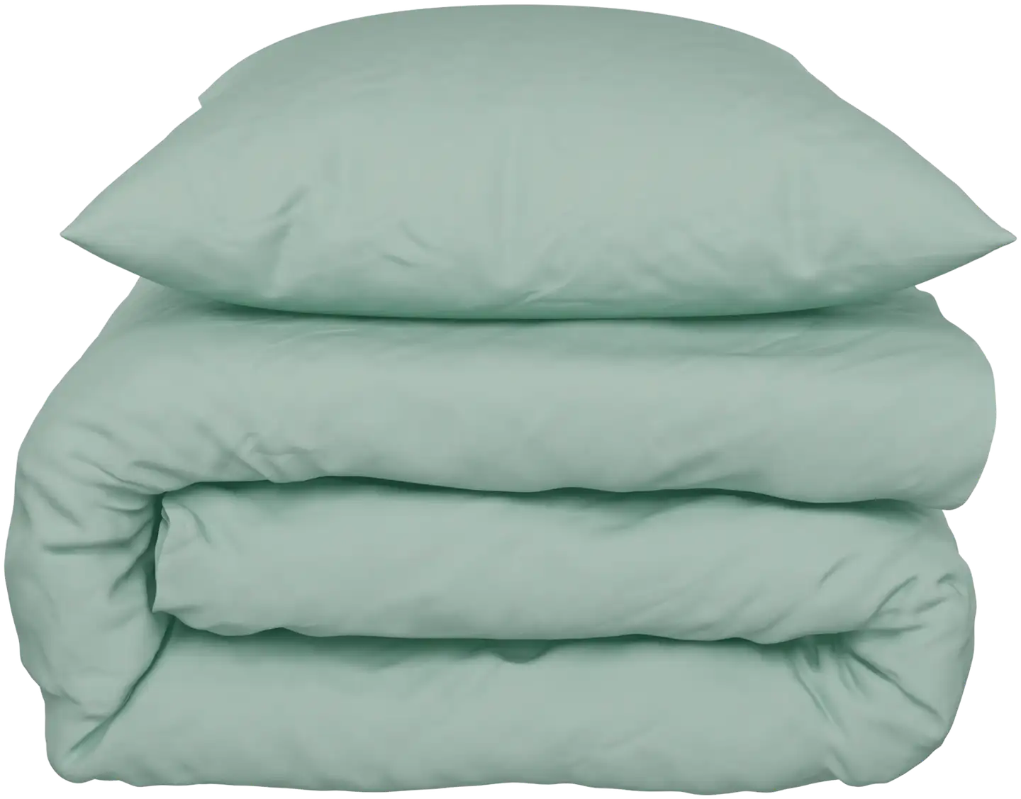 mistral Home pussilakanasetti Washed Cotton 150x210 cm, vihreä - 1