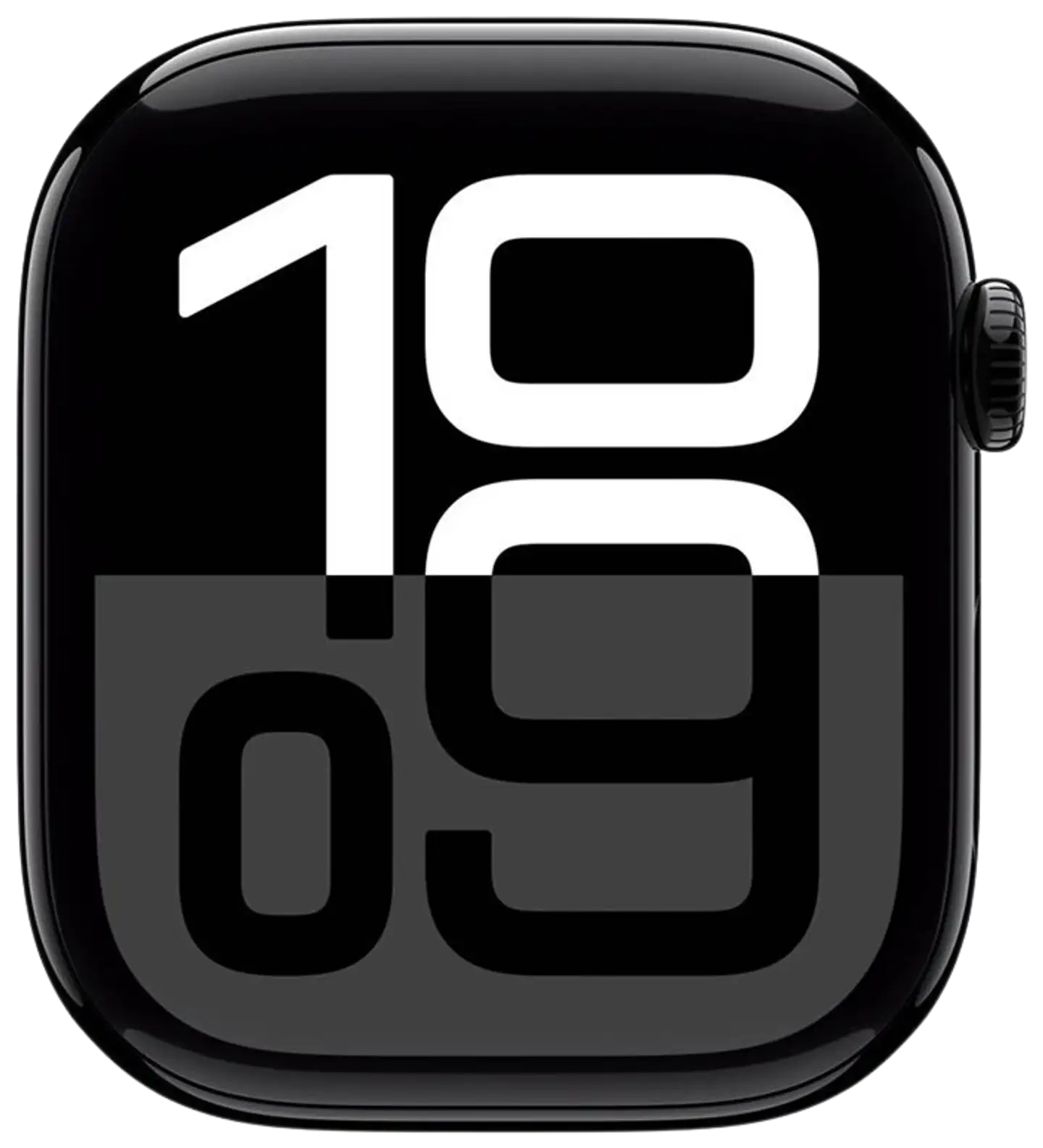 Apple Watch Series 10 GPS 42mm Jet Black alumiinikotelo, Ink Sport Loop ranneke - MWWG3QN/A - 4