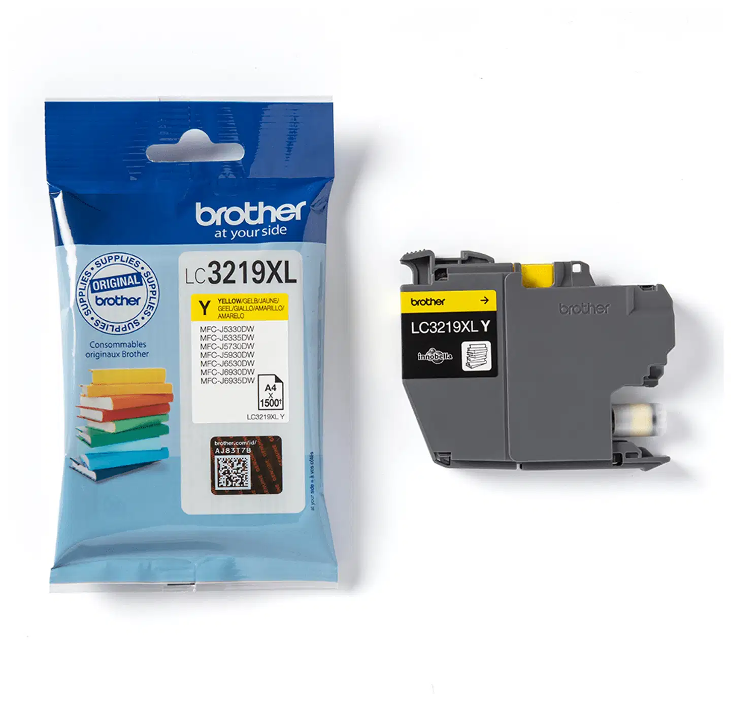 Brother mustekasetti LC3219XLY XL keltainen - 3