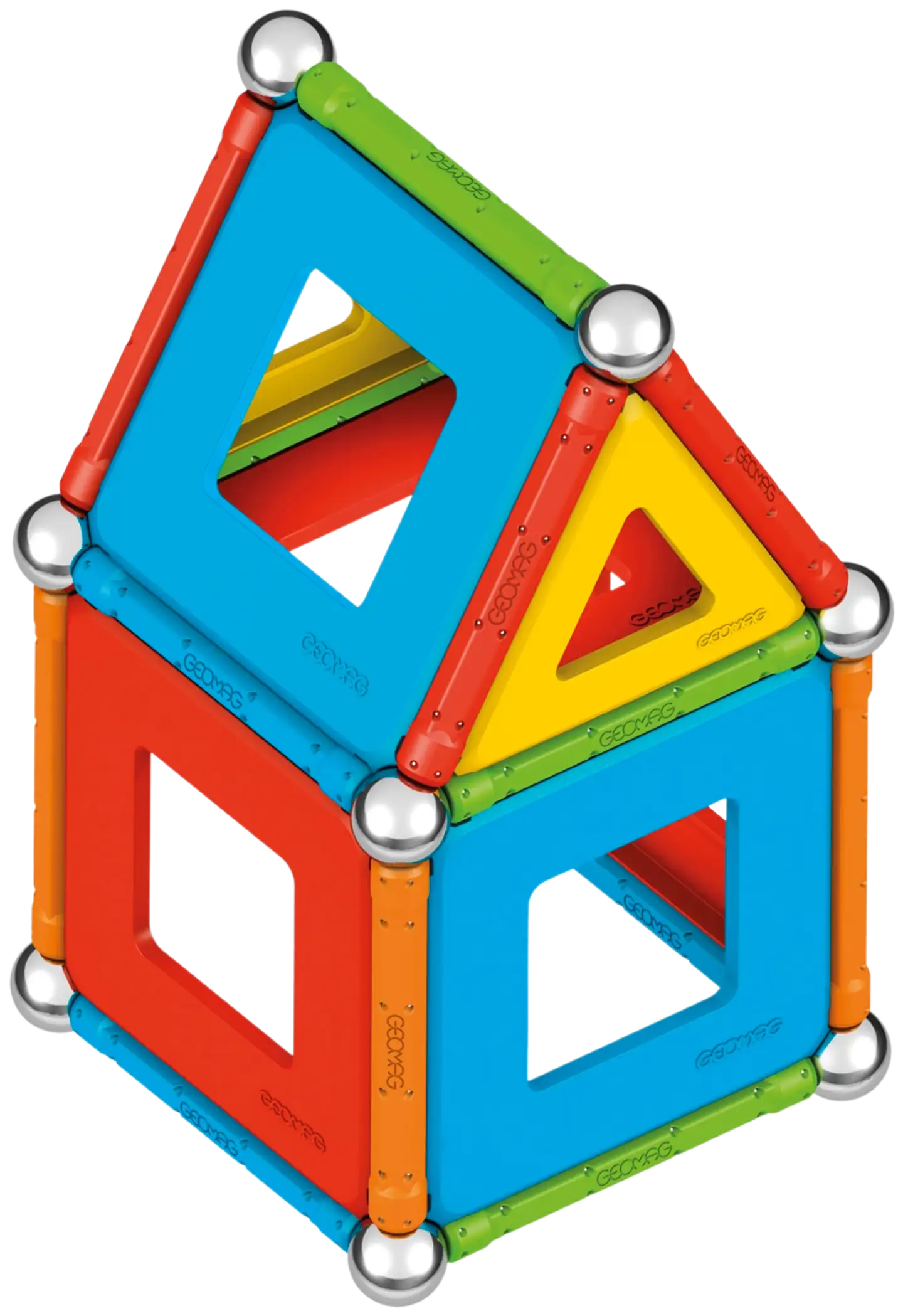 Geomag Supercolor & Glitter magneettirakennussetti tuplapakkaus 87 osaa - 3